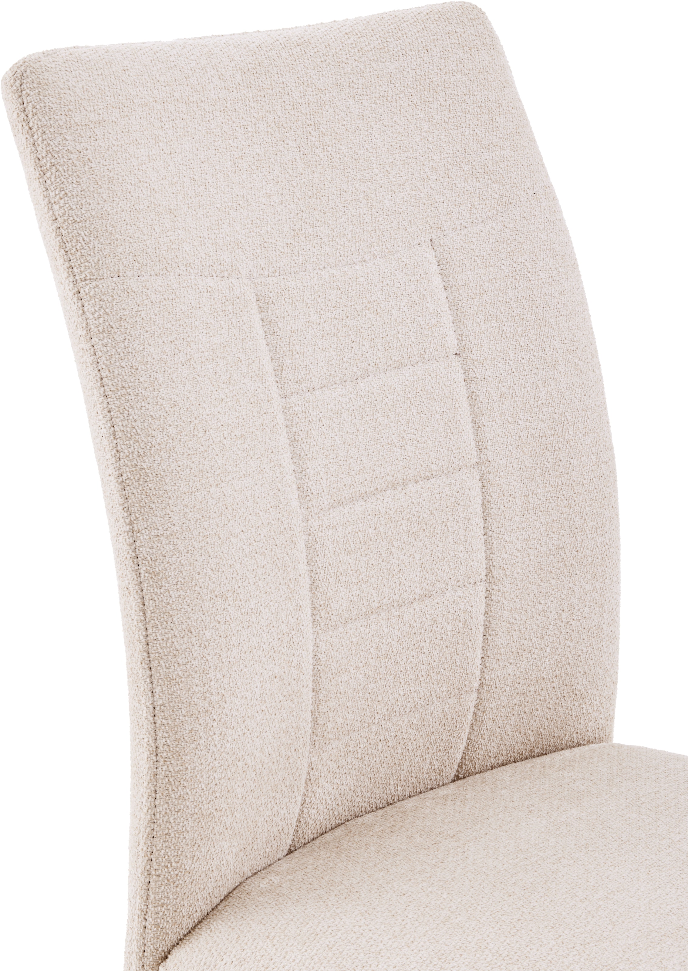 HELA Chaise cantilever »AUGUSTA« (Ensemble) 2 cuisbalançoire, largeur d'assise XL, suspension à ressorts ondulés, charge max. 140kg