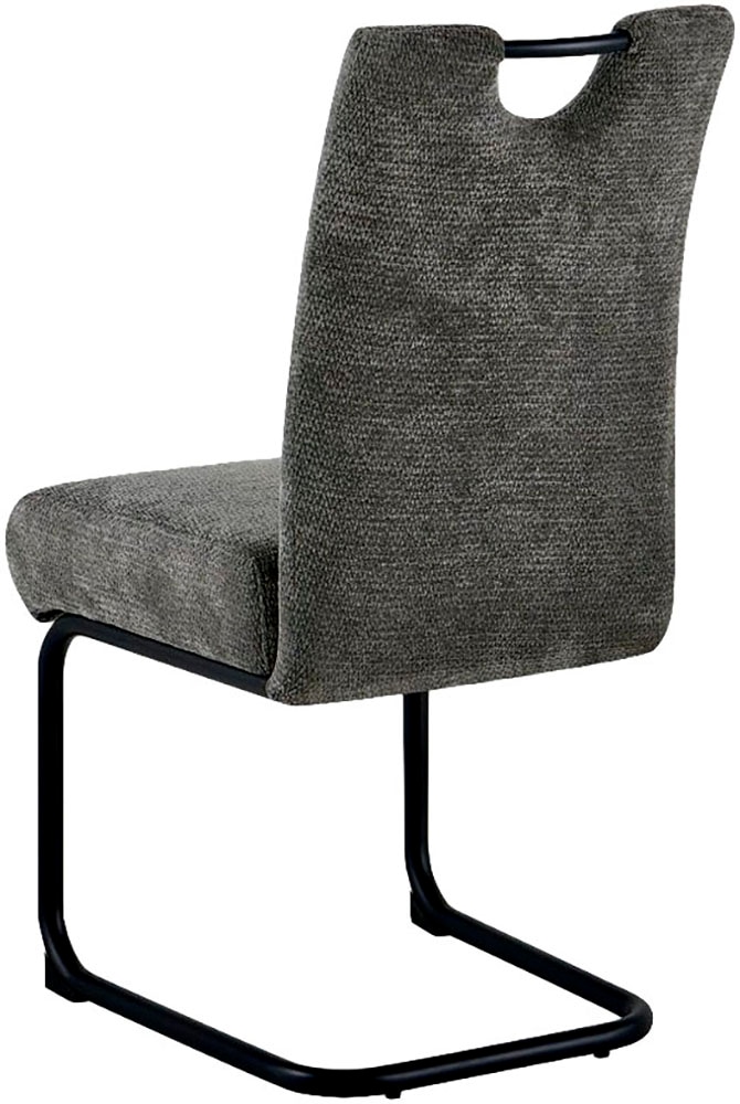 GOODproduct Chaise cantilever »Echo« (Ensemble) 2 cuischaise cantilever confortable avec ressort et poignée, charge maximale 140 kg