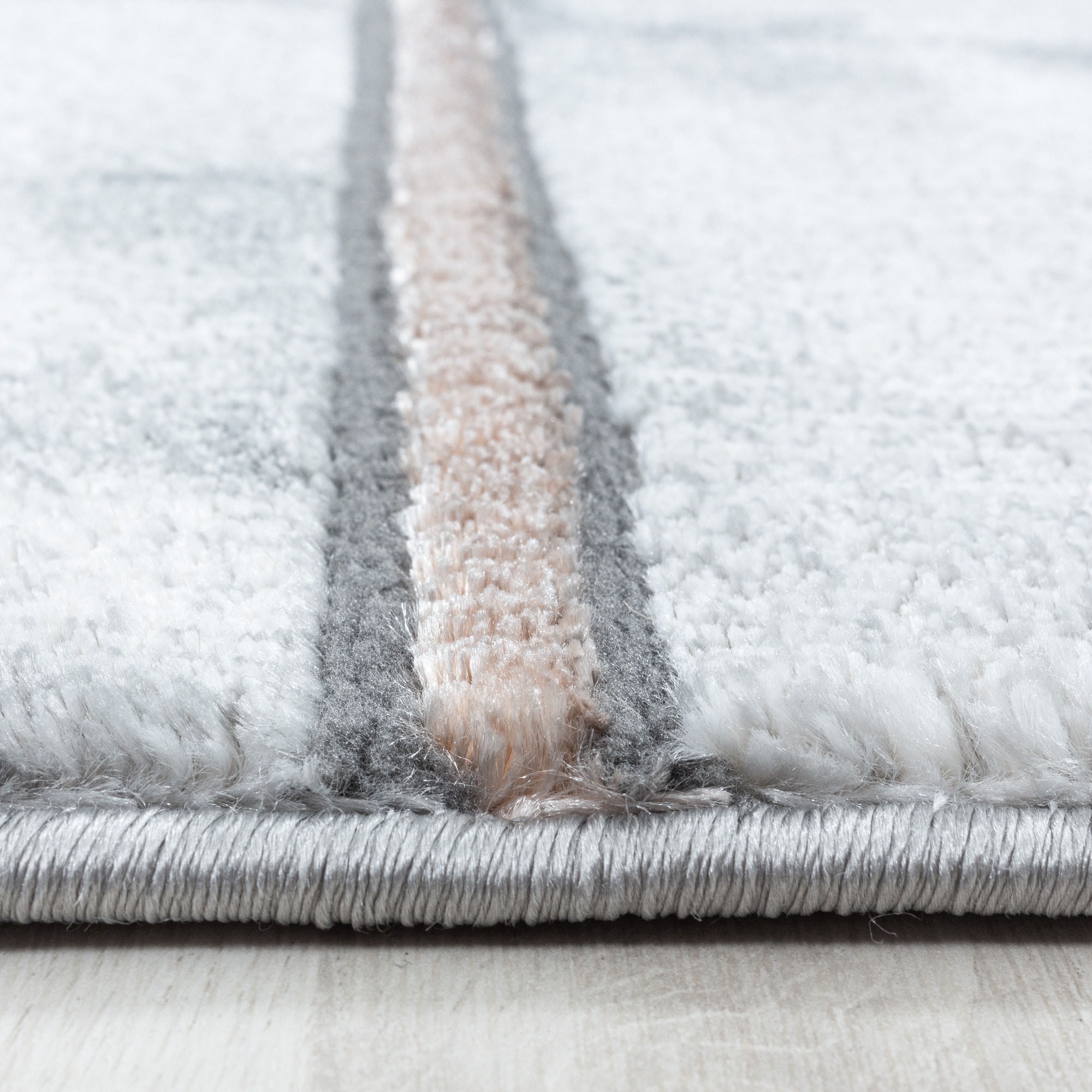 Ayyildiz Teppiche Tapis »NAXOS 3816« Rectangulaire 12 mm Höhe Läufer, Marmor Optik, Kurzflor, Wohnzimmer