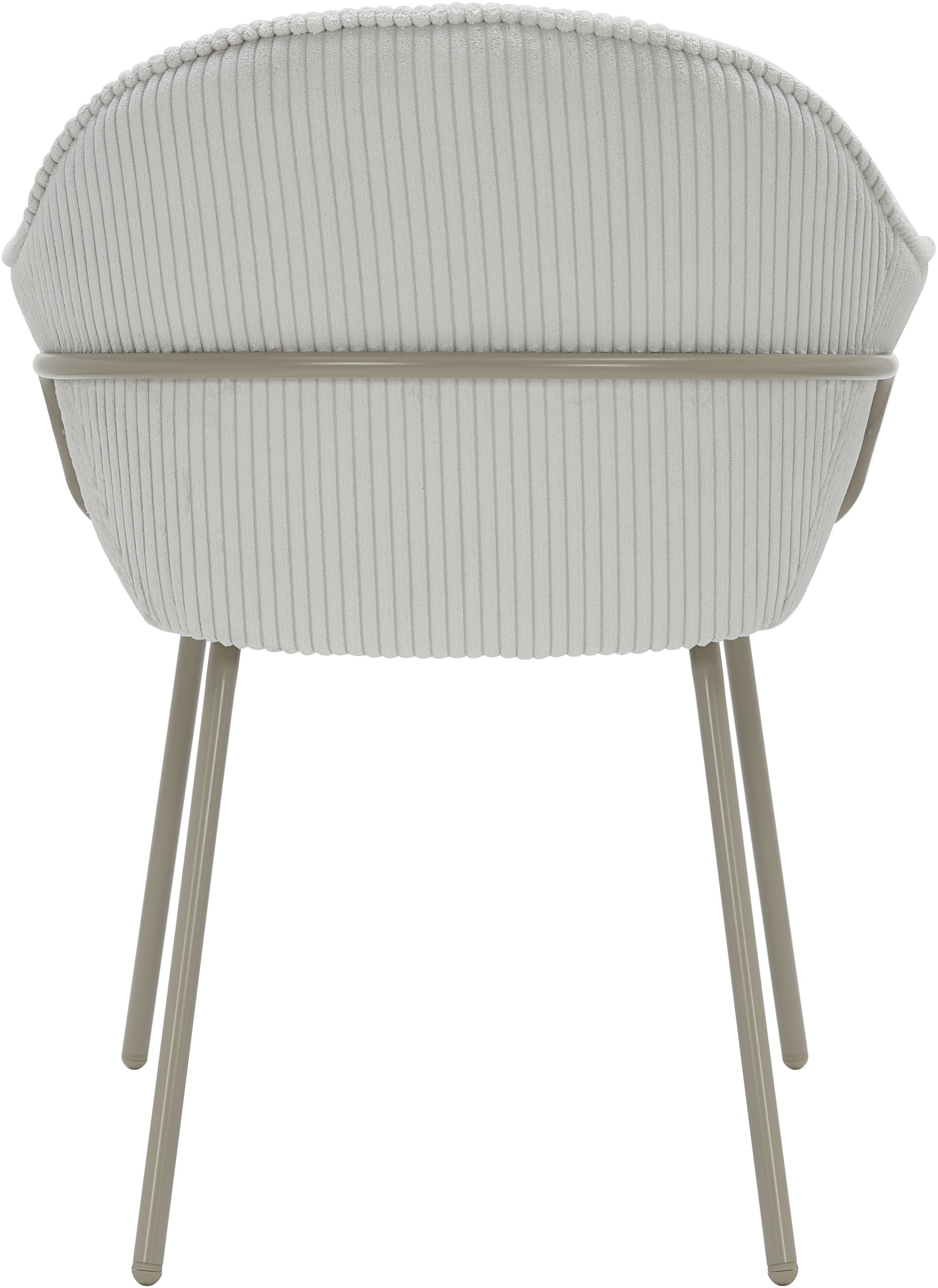 GOODproduct Esszimmerstuhl »Aliy« () 1 Stk.pflegeleichter Cord Bezug, edles pulverbeschichtetes Metallgestell