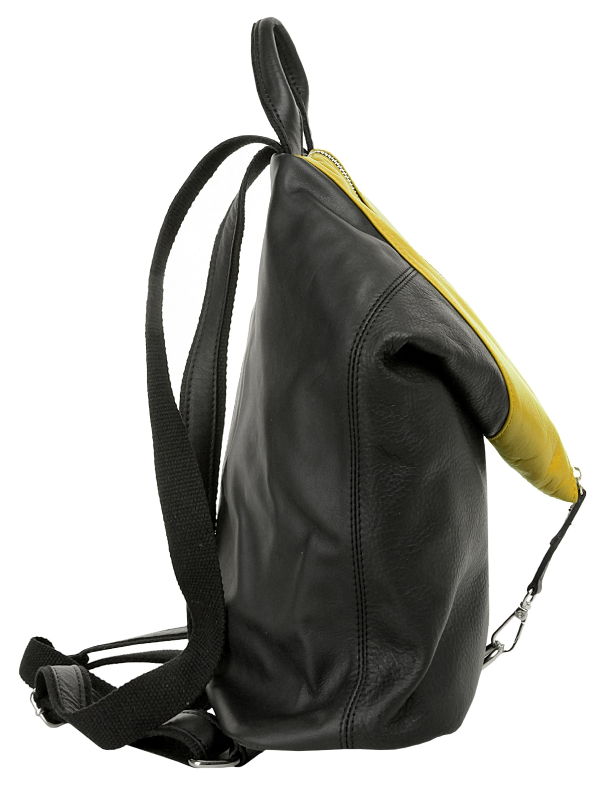 Cluty Sac à dos de ville echt Leder, Made in Italy