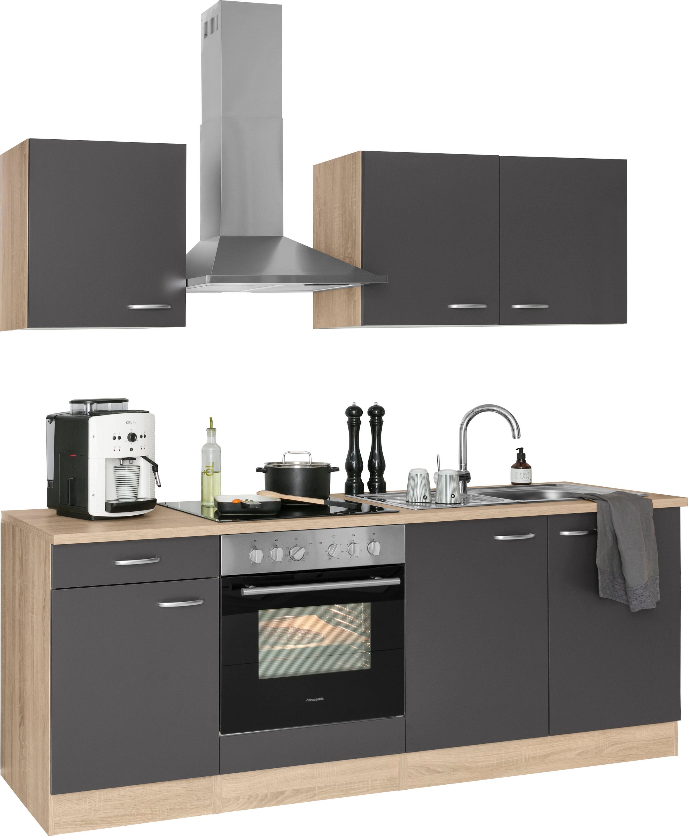 OPTIFIT Kitchenette »Parare« ohne E-Geräte, Breite 210 cm