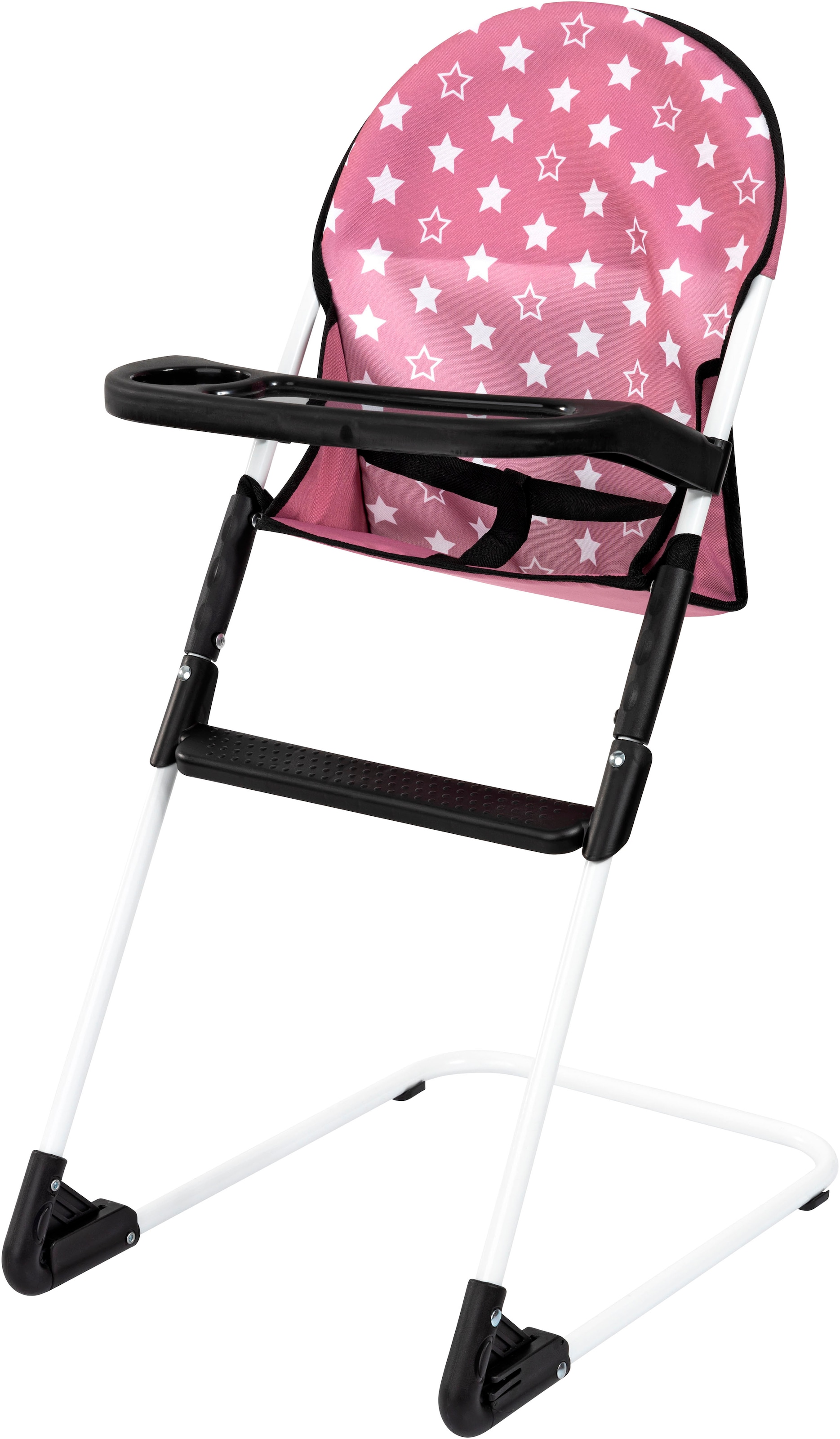 Bayer Poussette de poupée »Cosy Set, altrosa« mit Puppenhochstuhl und Wickeltasche