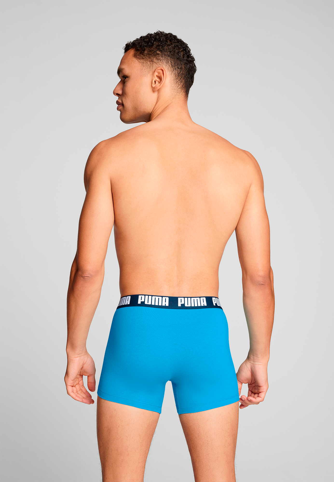 PUMA Boxers »PUMA MEN EVERYDAY BASIC BOXERS 2P« Packung, 2er Pack,  mit Puma Webbund