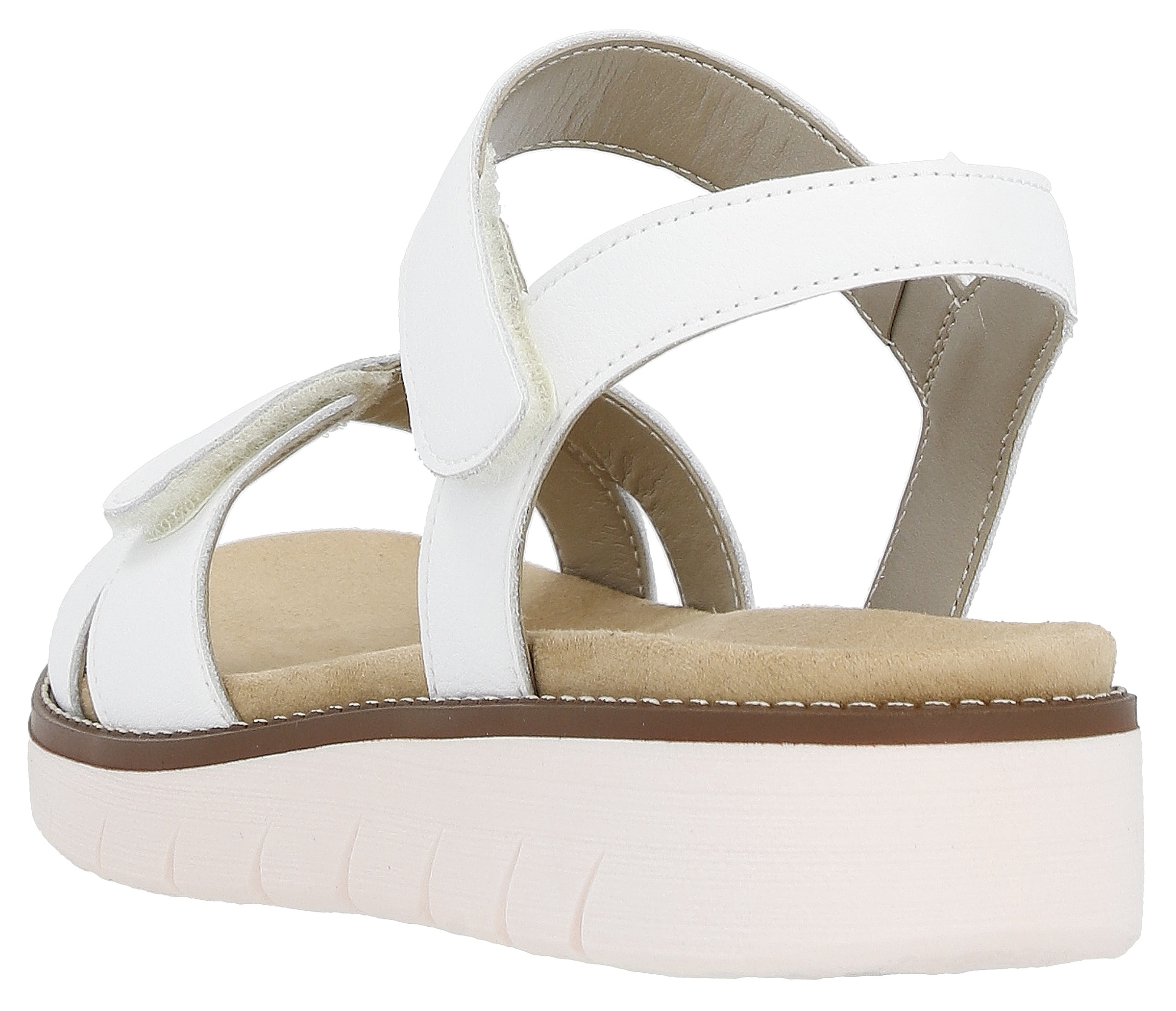 Remonte Sandale à lanières  , Plateau, Sommerschuh, Sandalette mit Lite ´n Soft Ausstattung