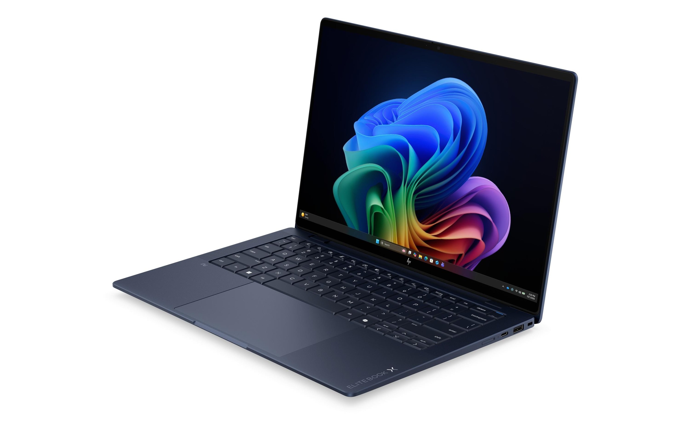 HP Ordinateur portable professionnel »EliteBook X G2q« / 14 ″ Qualcomm Snapdragon X Elite NPU intégrée (Neural Processing Unit)
