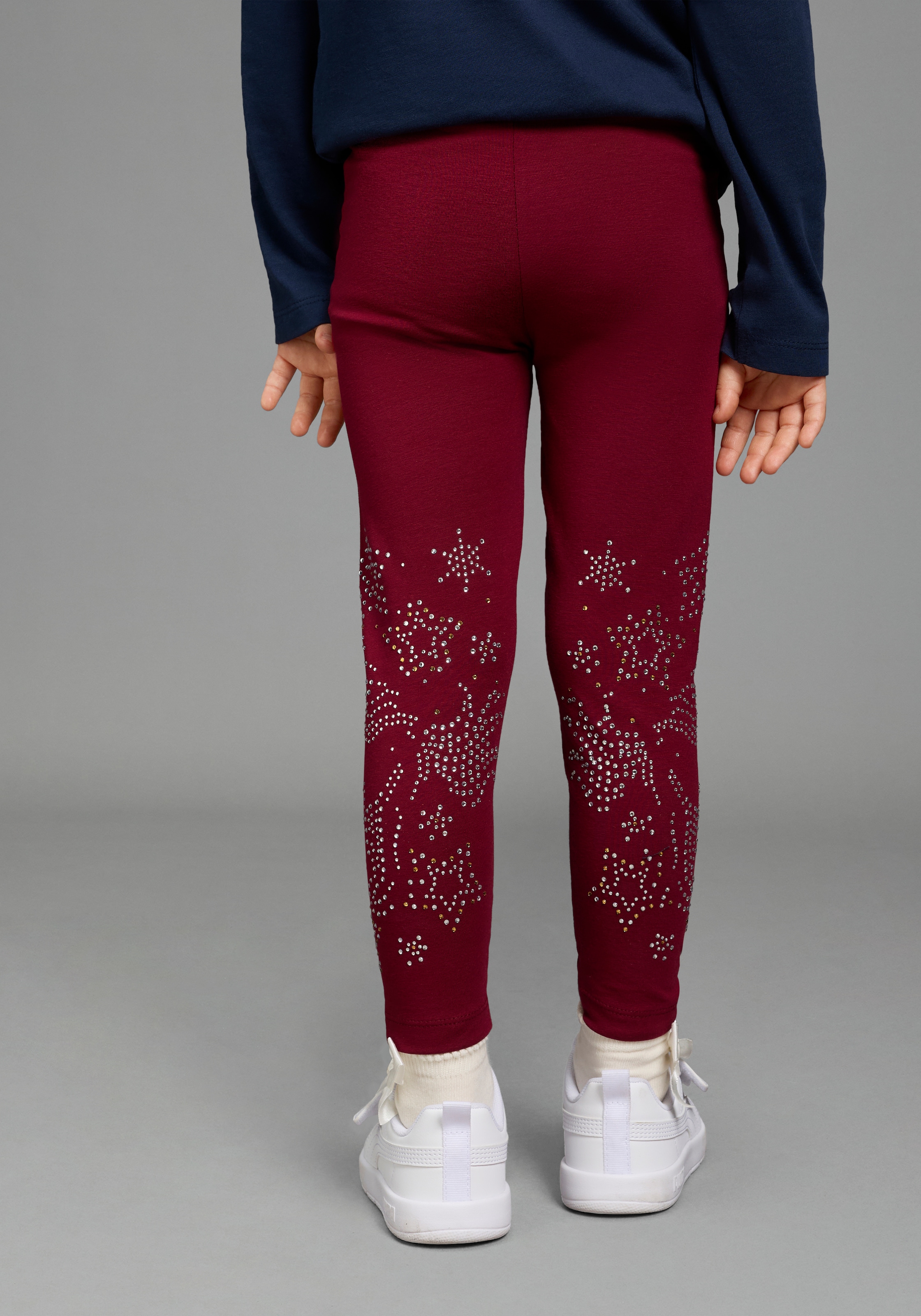 KIDSWORLD Leggings », Strass besezGLITZER PFERD«  Décoré d’un cheval pailleté