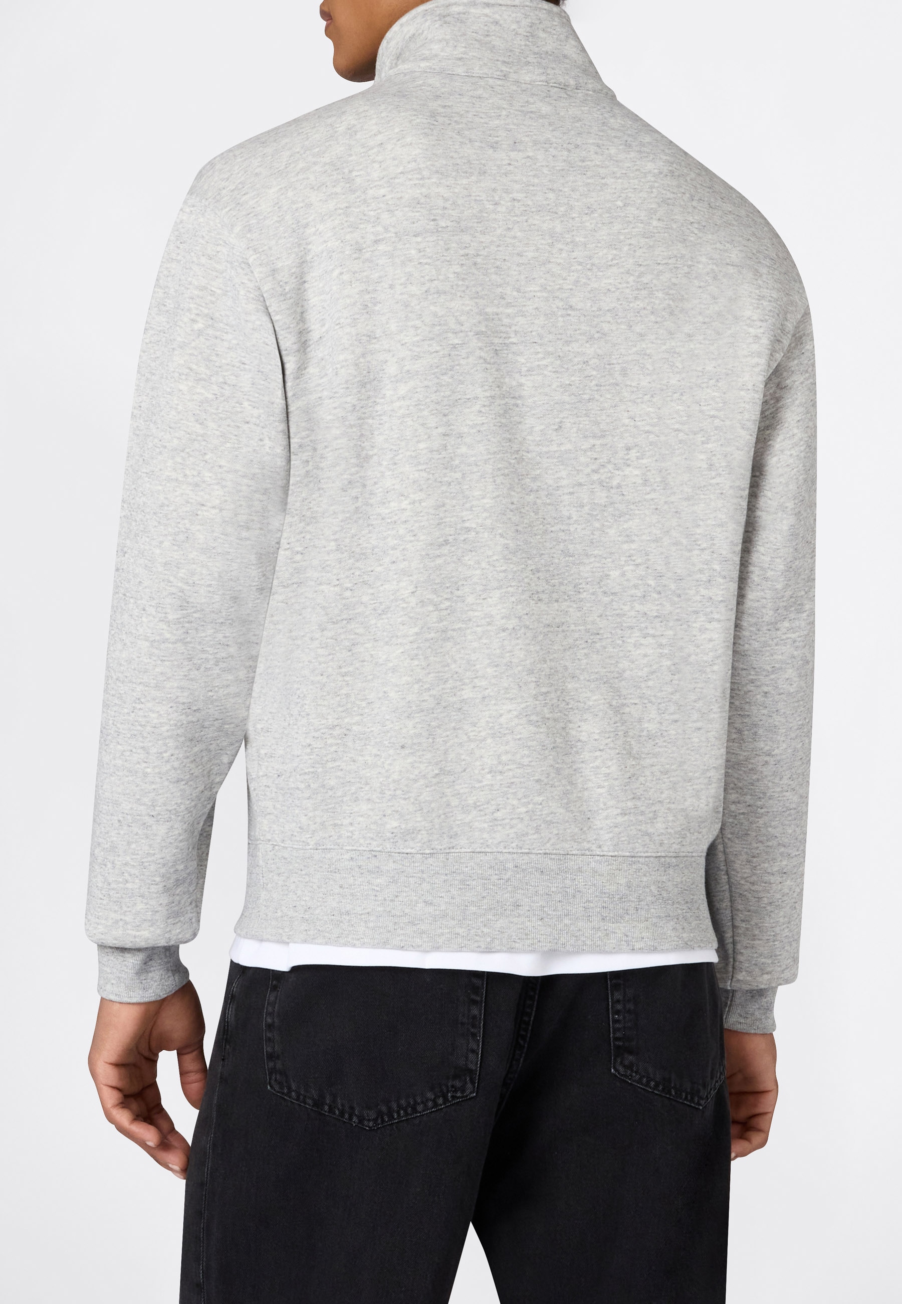 Champion Sweatshirt »COLLEGE Fleece Half Zip Sweatshirt«, mit halbem Reissverschluss, aus Baumwolle und Polyester, normale Länge
