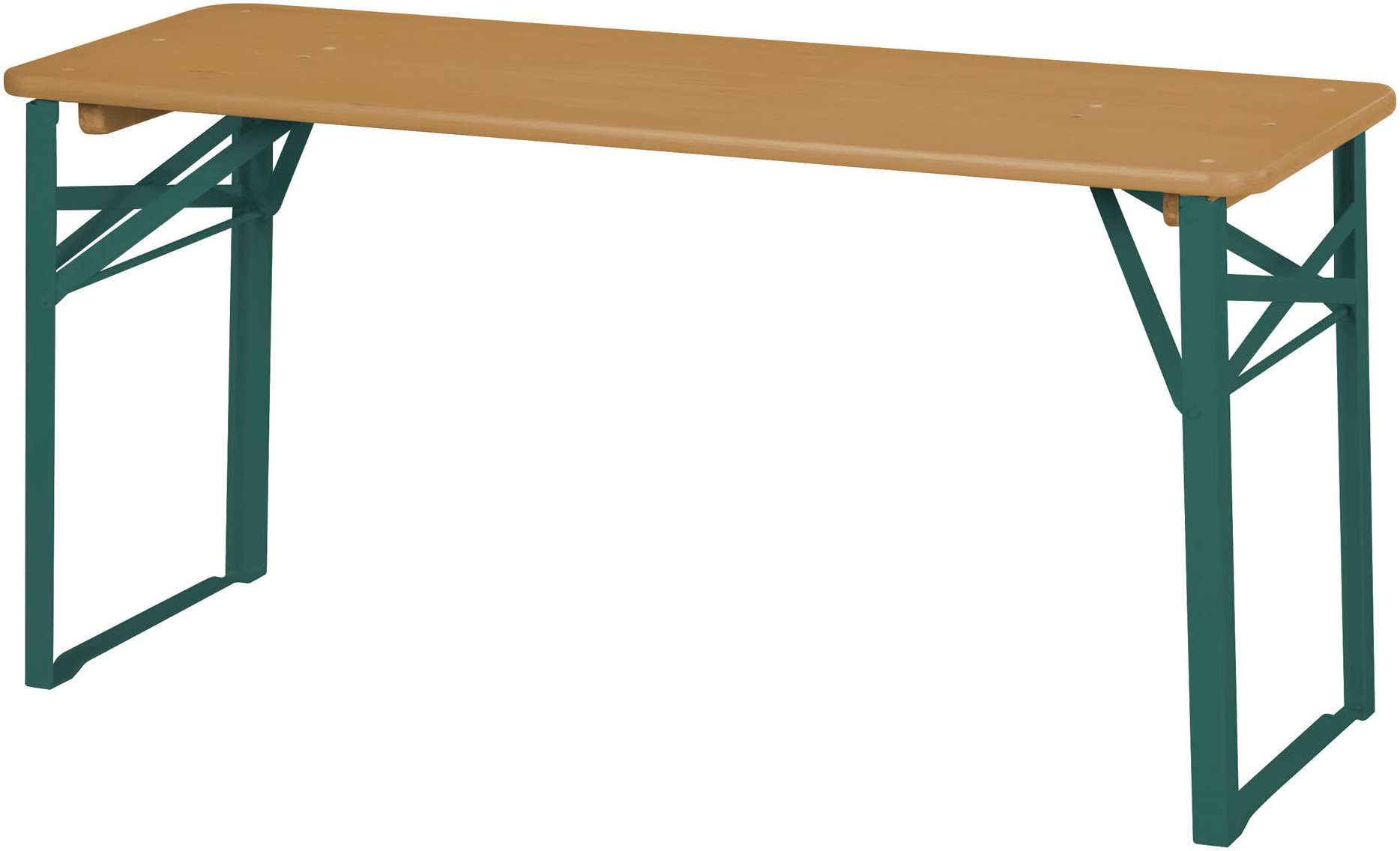 roba® Kindersitzgruppe »Outdoor Party-Garnitur für Kinder, natur/grün, aus Holz« 3 Stk. tlg. mit Lehne; FSC® - schützt Wald