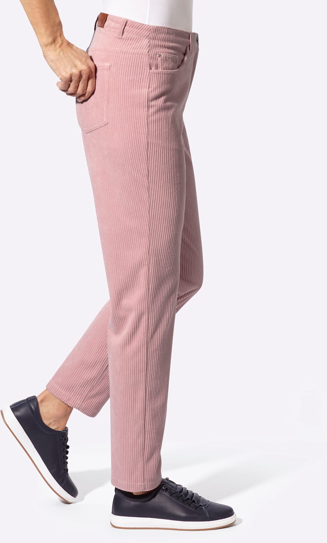 Casual Looks Pantalon en velours côtelé