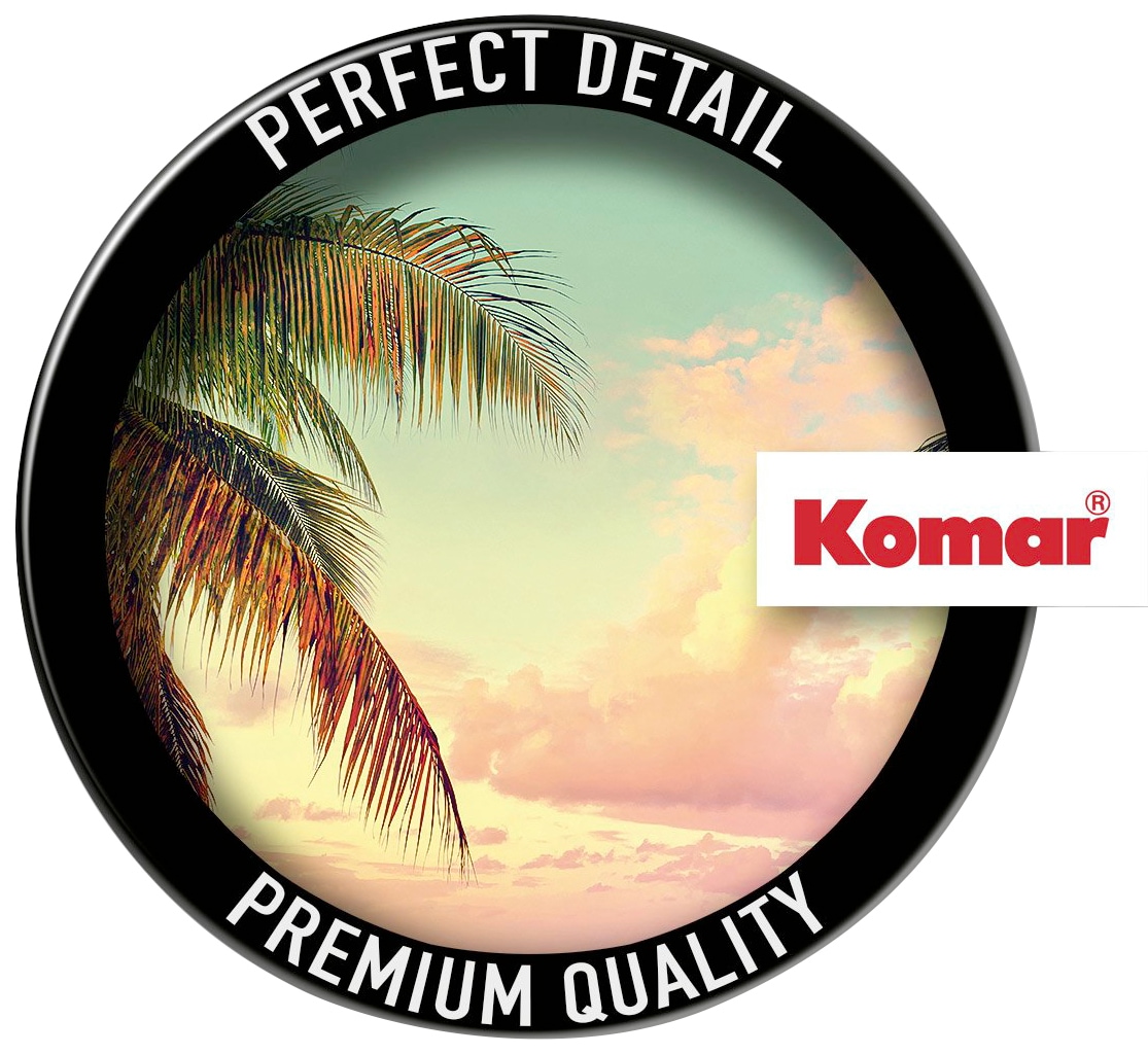 Komar Papier peint photo »Vlies selbstklebend - Getaway - Grösse 125 x 125 cm« imprimé Wohnzimmer, Schlafzimmer