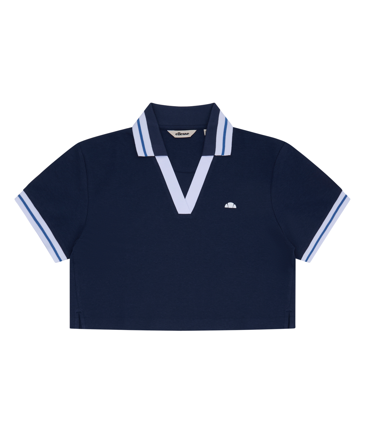 Ellesse Polo »FERNIE POLO SHIRT« à manches courtes, avec col polo et encolure en V, coupe sportive