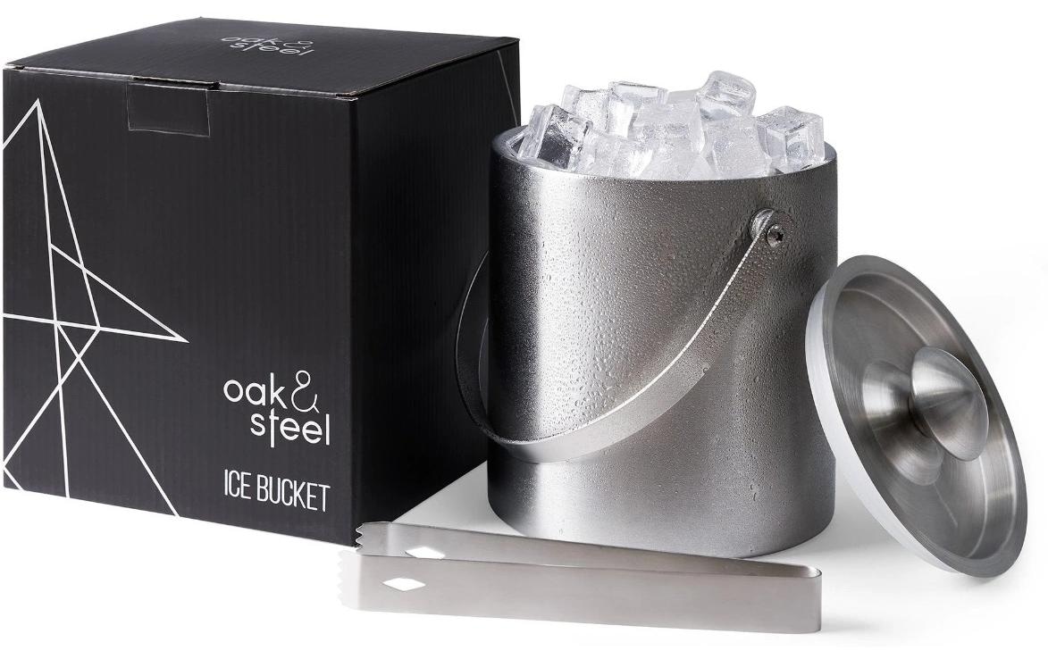   Seau à glace »Oak & Steel 2 L«