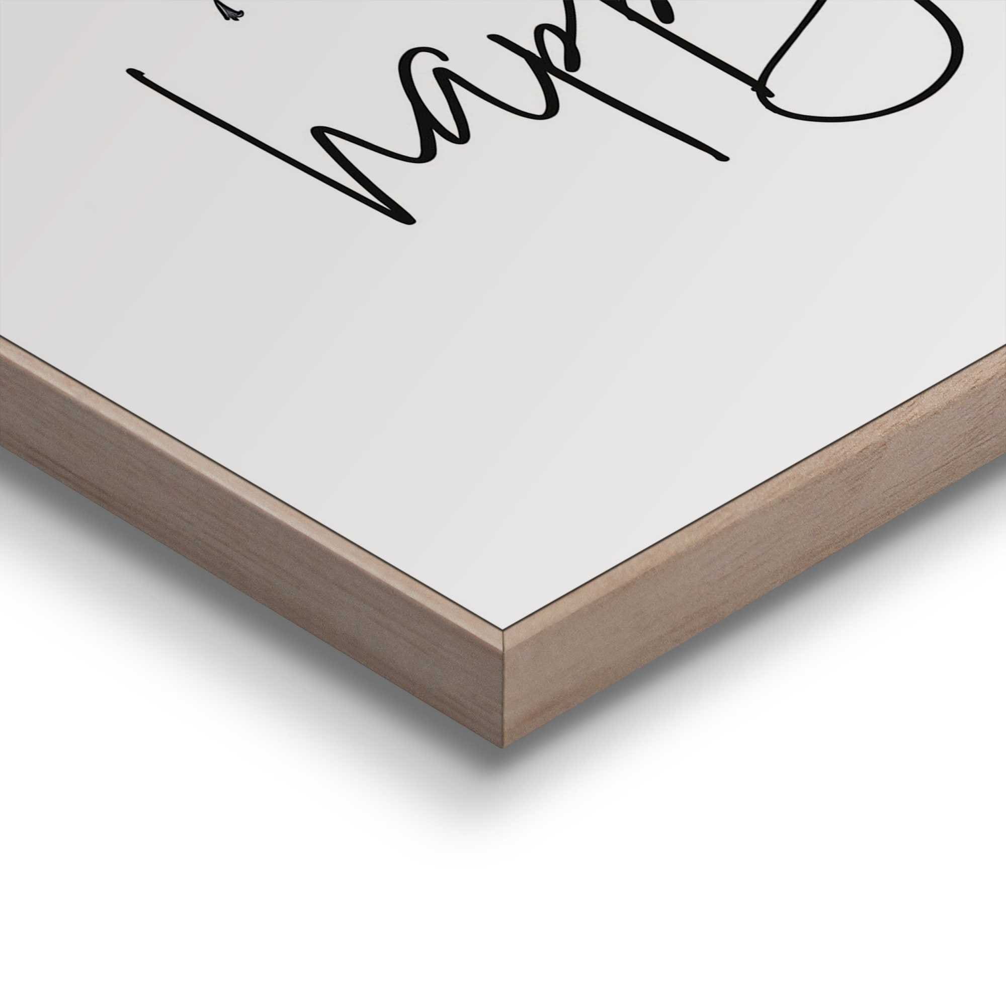 Reinders! Poster »Bee Happy« Küche - Gelb - MDF - Tiere - 20x30 cm