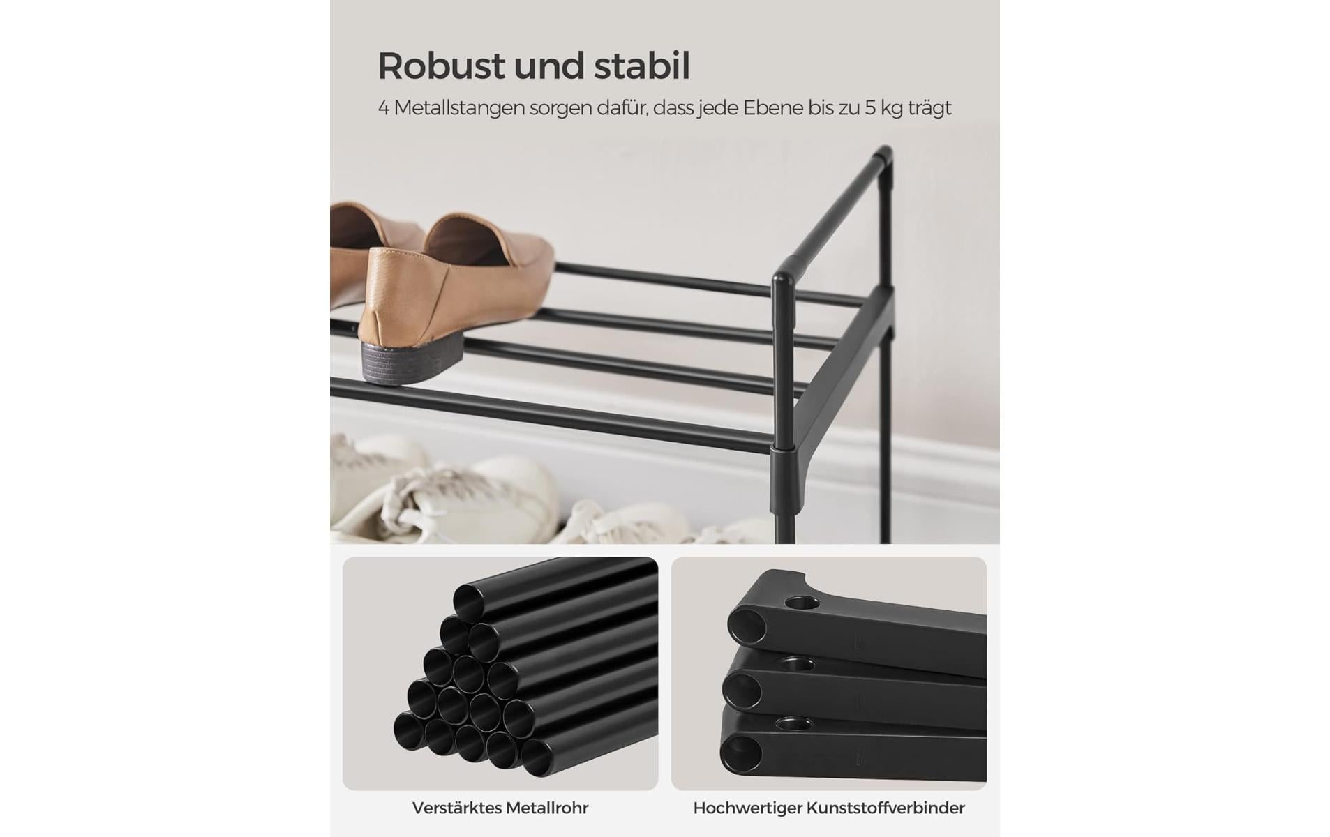 SONGMICS Étagère à chaussures »92 x 30 x 34 cm«