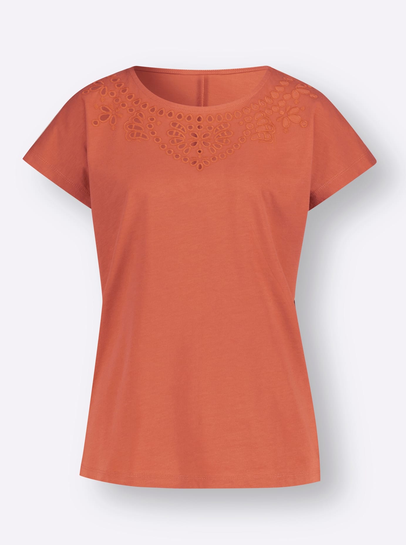 Classic Basics Shirt à col rond »Kurzarm-Shirt« 1 cuis