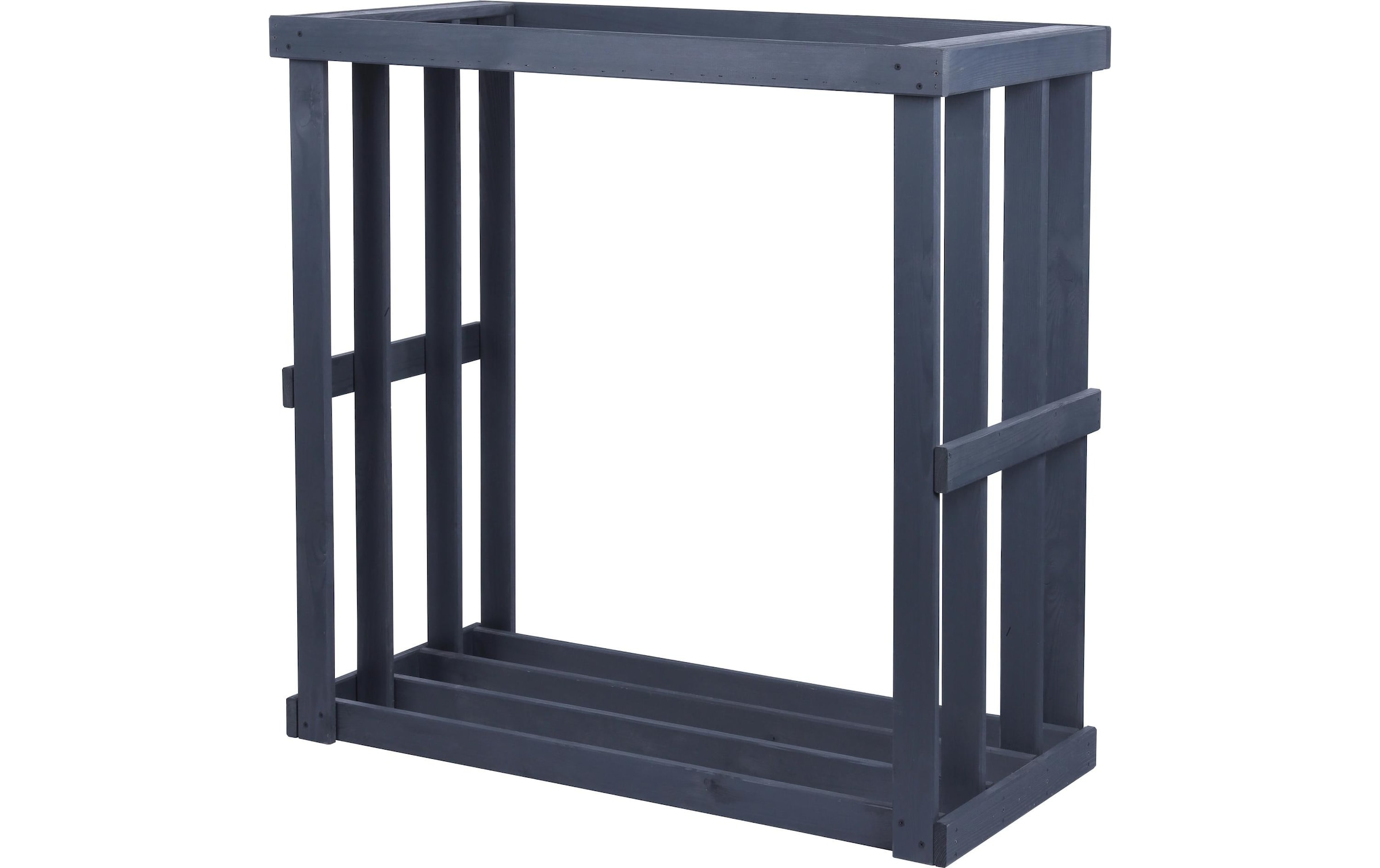 WESTMANN Étagère pour bois de cheminée »Harald« anthracite, LxPxH : 108x52x106cm