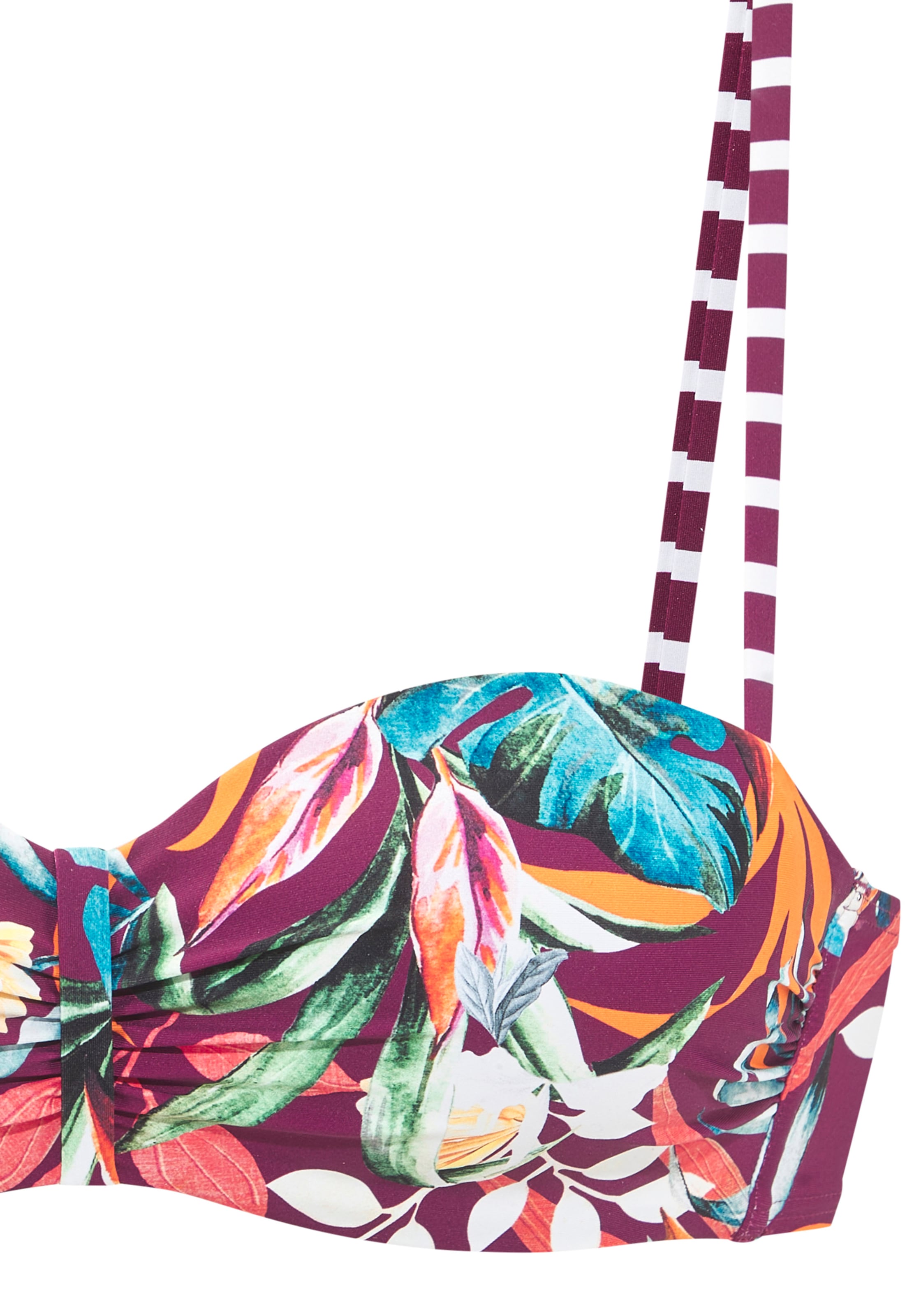 Venice Beach Top bikini bandeau à armatures »Cadu« mit vier Tragevarianten