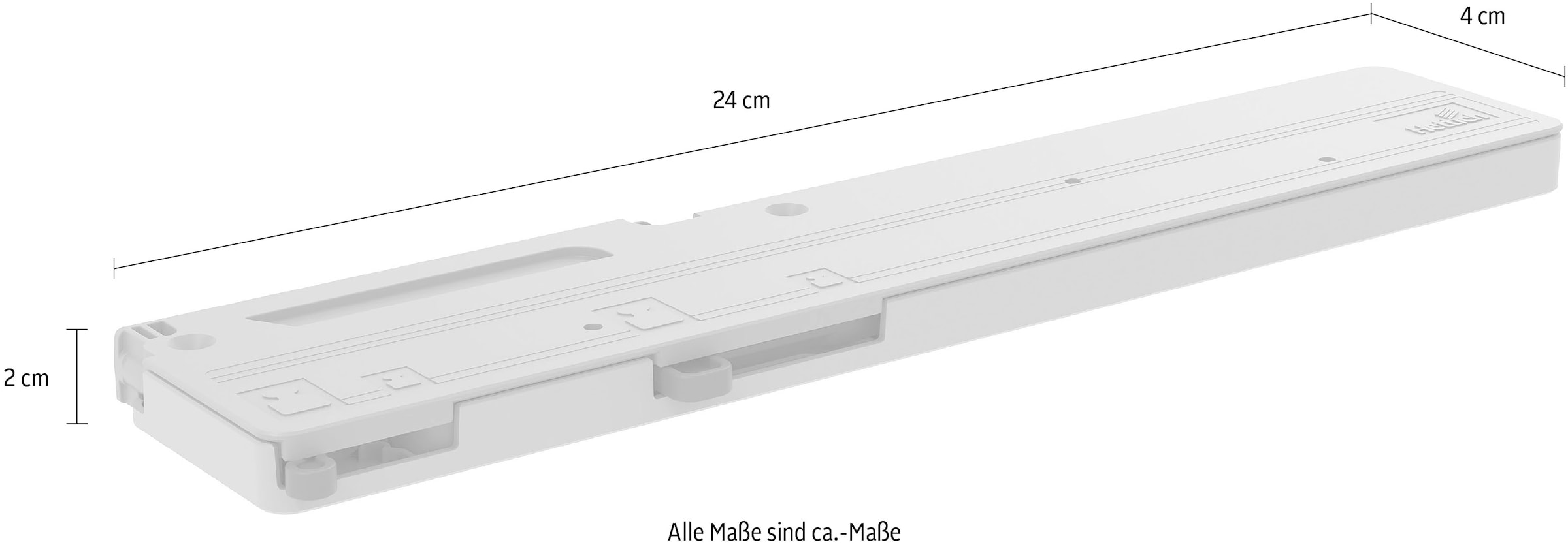 WIEMANN Türdämpfer Set, 2 Stk. tlg. für 3- und 4-türige Schwebetürenschränke
