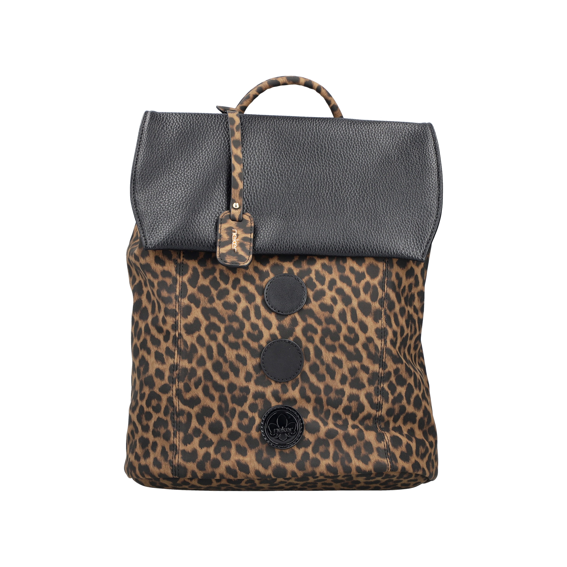 Rieker Cityrucksack Freizeitrucksack, Shoppingrucksack mit bunten Akzenten