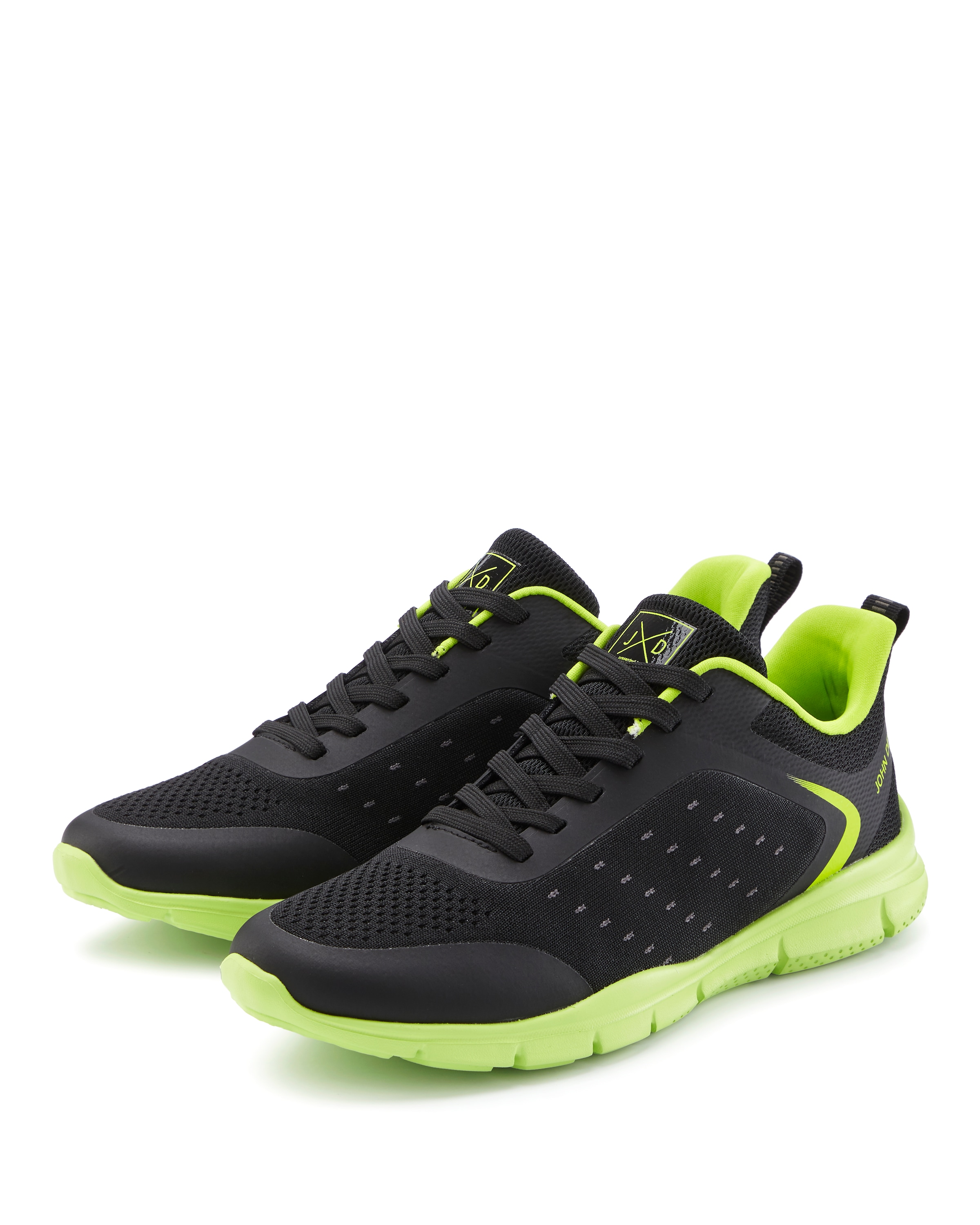 John Devin Sneakers »Schnürschuh, Freizeitschuhe, Schnürhalbschuhe, Halbschuh, Turnschuh«  im sportiven Look mit farbiger und flexibler Sohle VEGAN