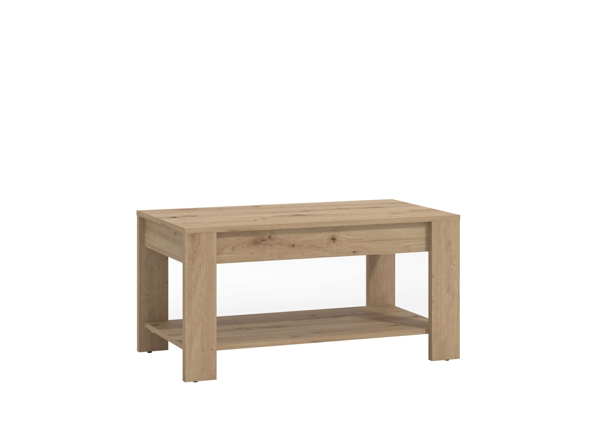Home affaire Table basse »Clent Kaffeetisch, 90 cm, in trendigen Farben, modern« Wohnzimmertisch, Klassischer Wohnzimmertisch-Beistelltisch