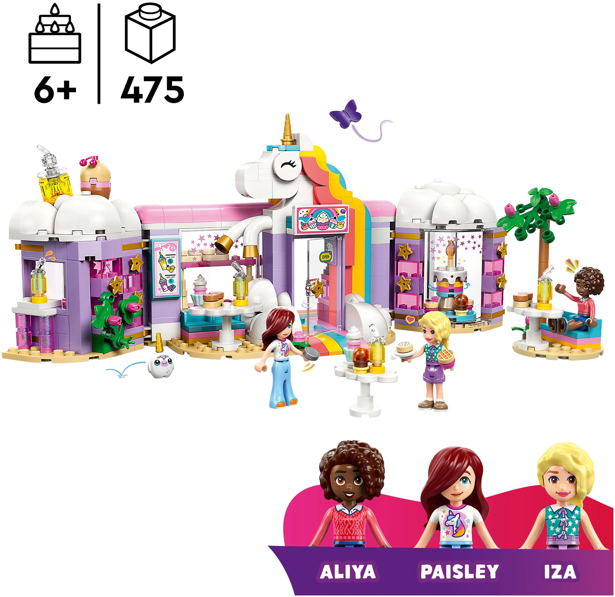 LEGO® Pions de construction »Einhorn-Traumcafé (42684), LEGO Friends« Made in Europe