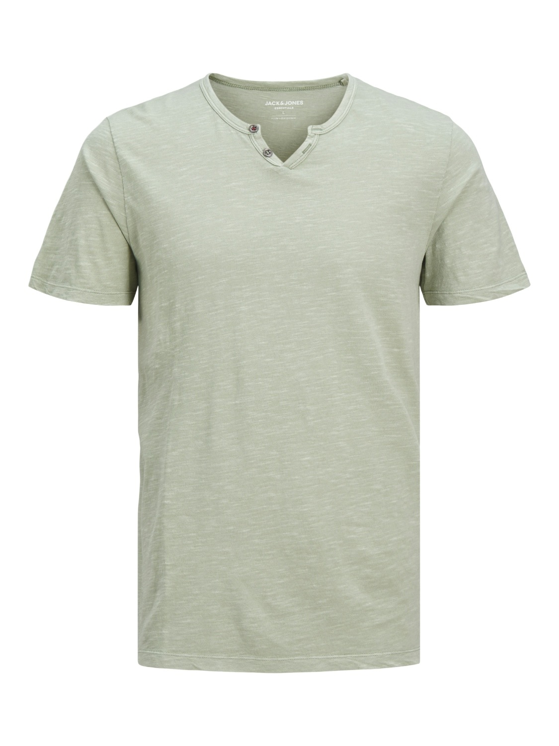 Jack & Jones T-Shirt »JJESPLIT NECK TEE SS NOOS« mit V-Ausschnitt