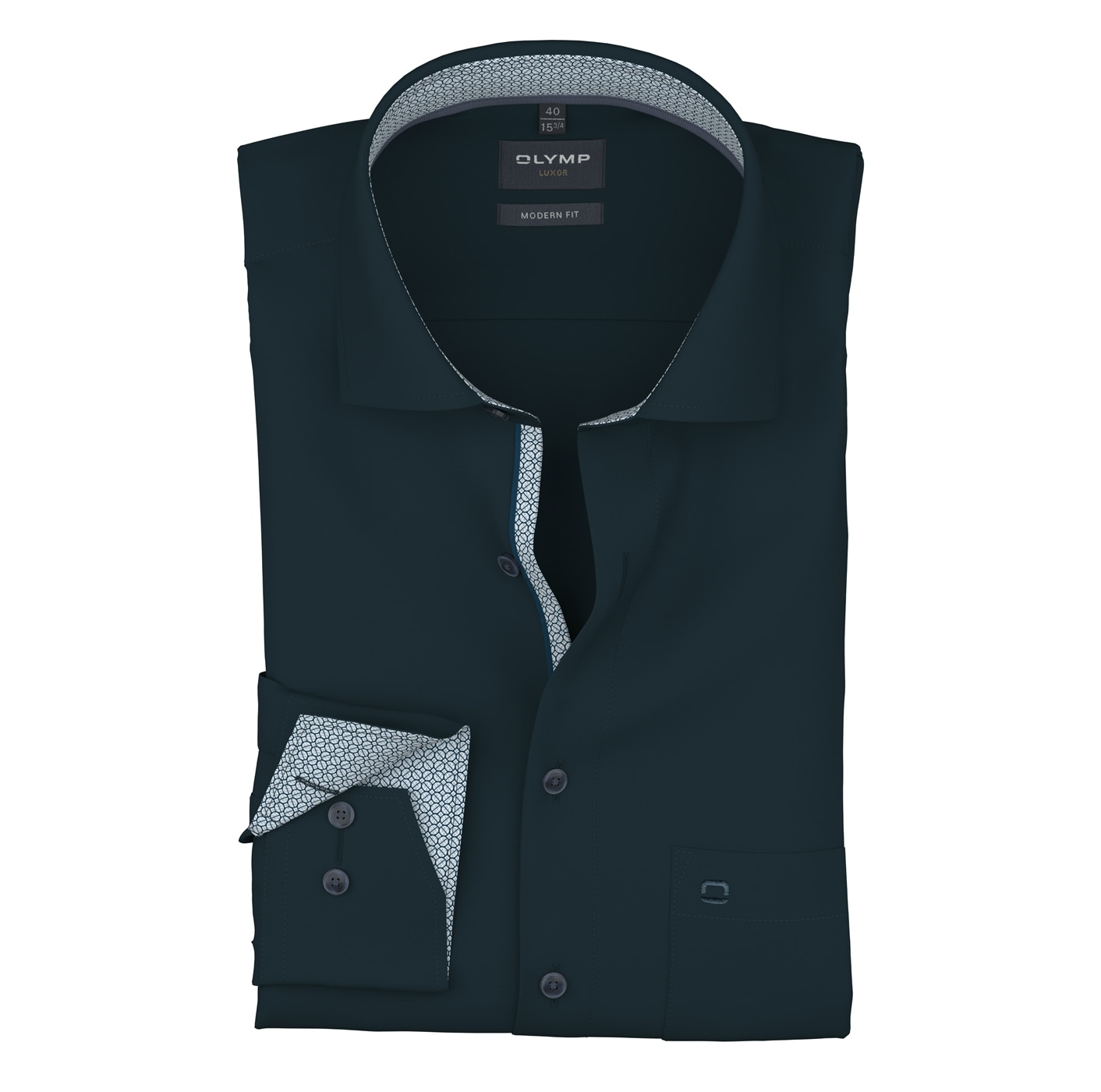 OLYMP Chemise à manches longues »Luxor modern fit« modern fit, Global-Kentkragen, Businesshemd