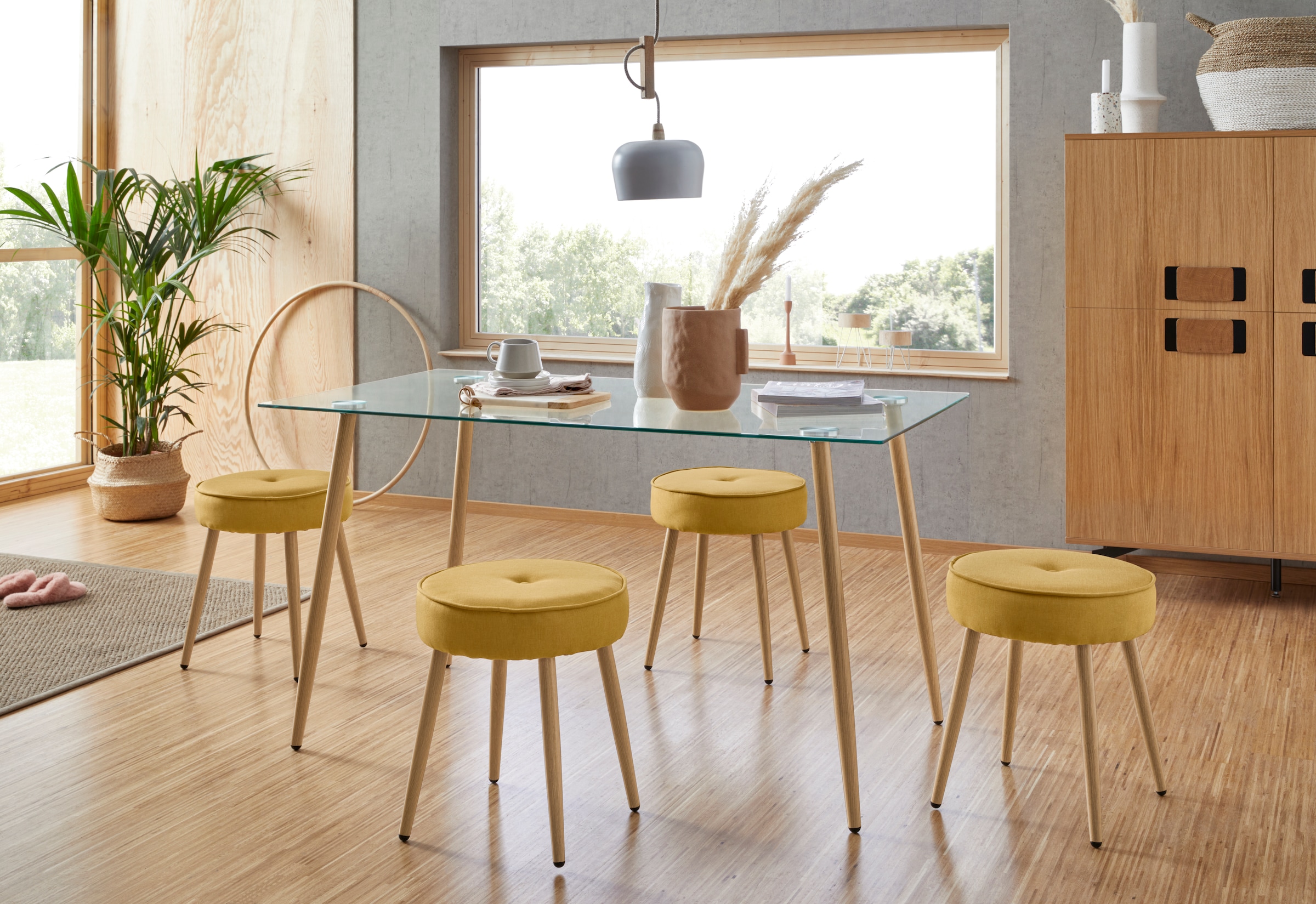 GOODproduct Glastisch »Miller« Breite 140 cm