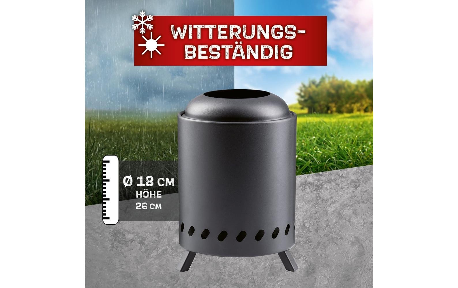 LANDMANN Feuerkorb »raucharm – Ø 18 cm«