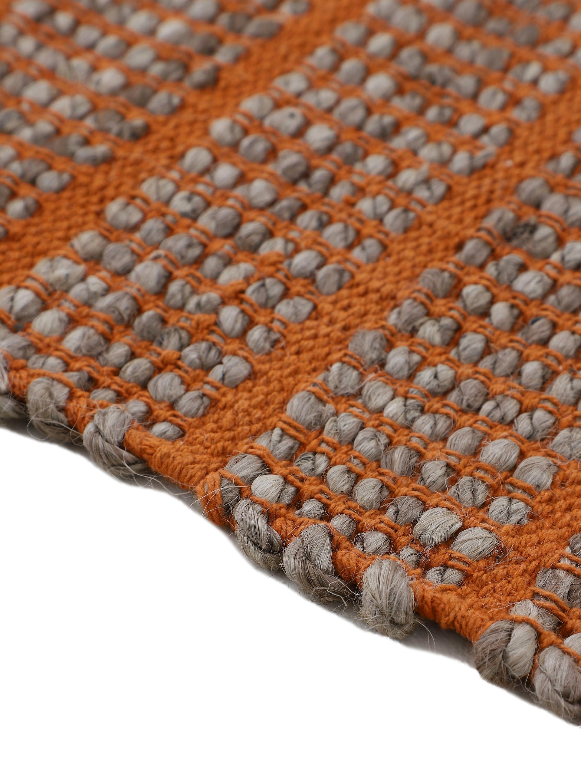 carpetfine Teppich »Lara  , auch als Läufer« rechteckig 6 mm Höhe handgearbeitet, Wendeteppich aus 70% Jute/Baumwolle, Wohnzimmer