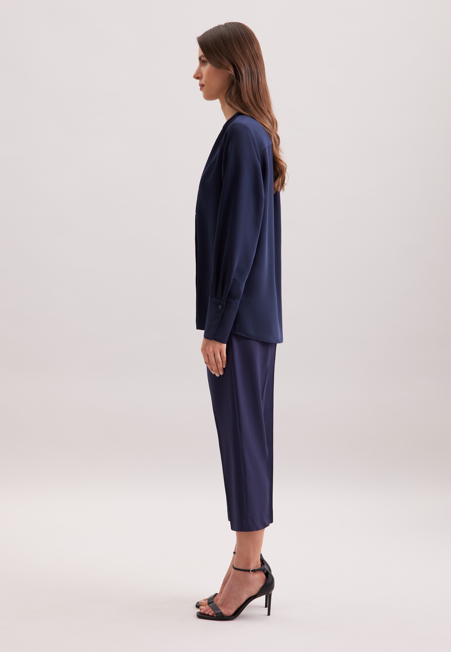 seidensticker Blouse classique »Schwarze Rose« Tunika Uni
