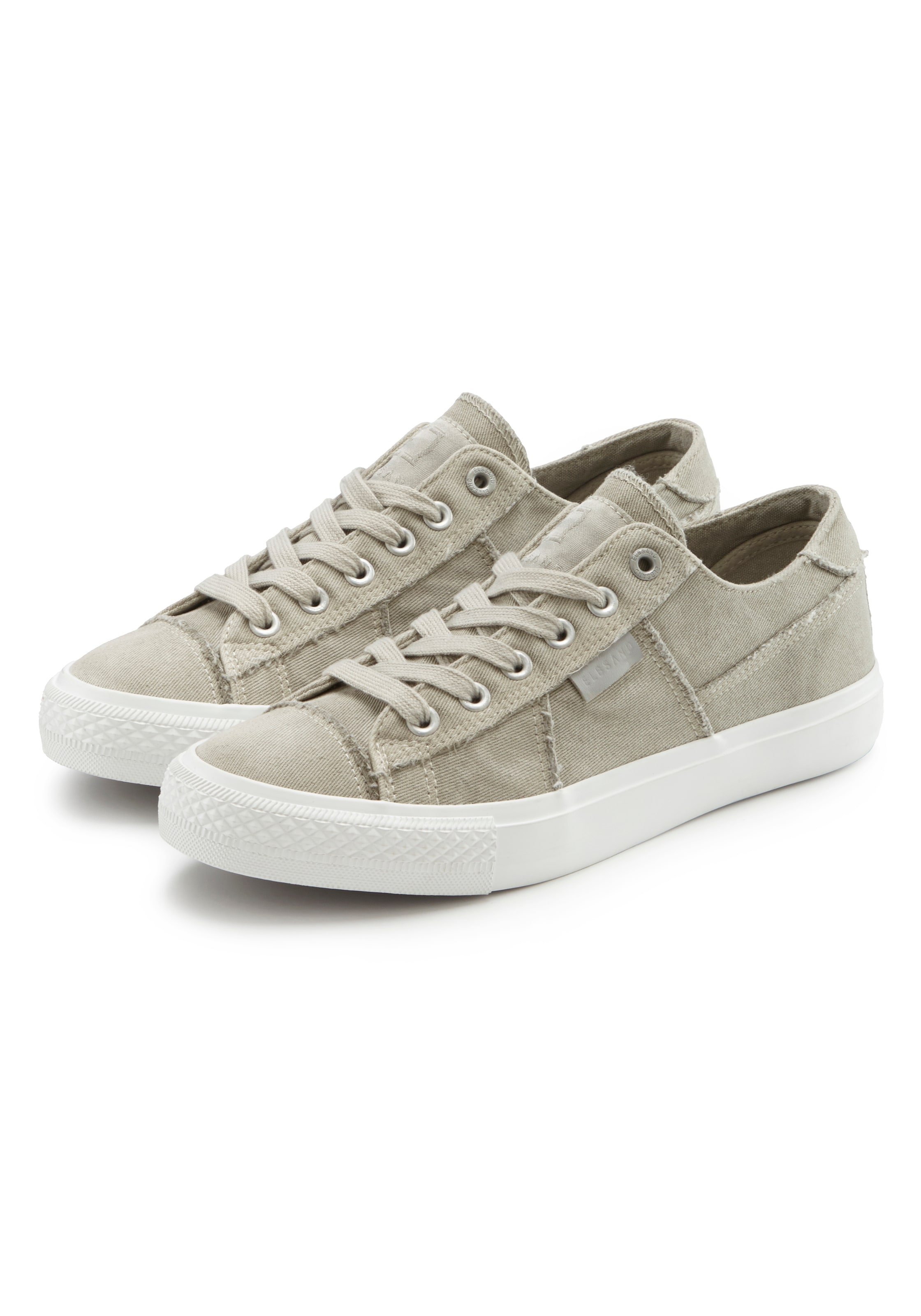 Elbsand Sneakers »Schnürschuh, Stoffschuhe, Textilschuhe, Turnschuh, Freizeitschuh«  Schnürhalbschuh aus Textil in modernem Used-Look VEGAN