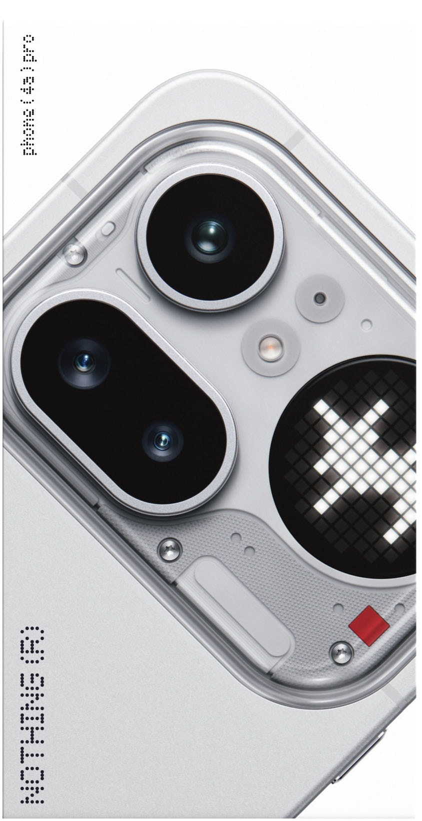 NOTHING Smartphone »Phone (4a) Pro« silber