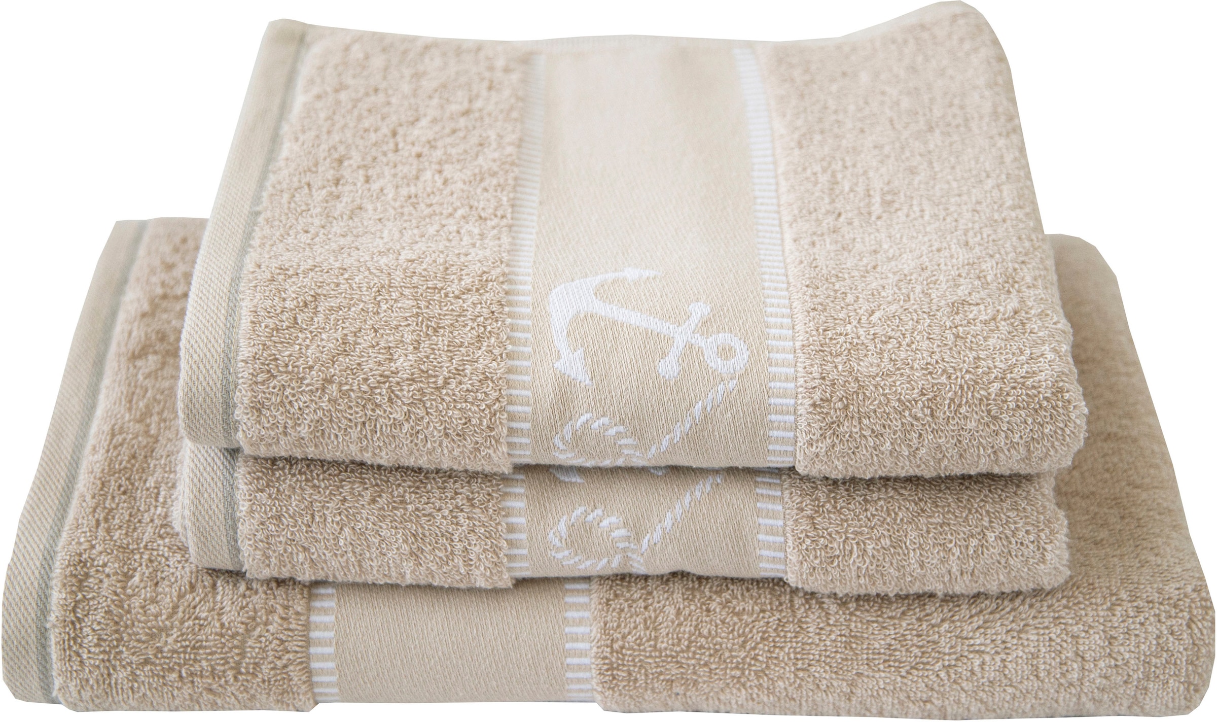 Dyckhoff Serviette de bain »Maritim, Voyage«