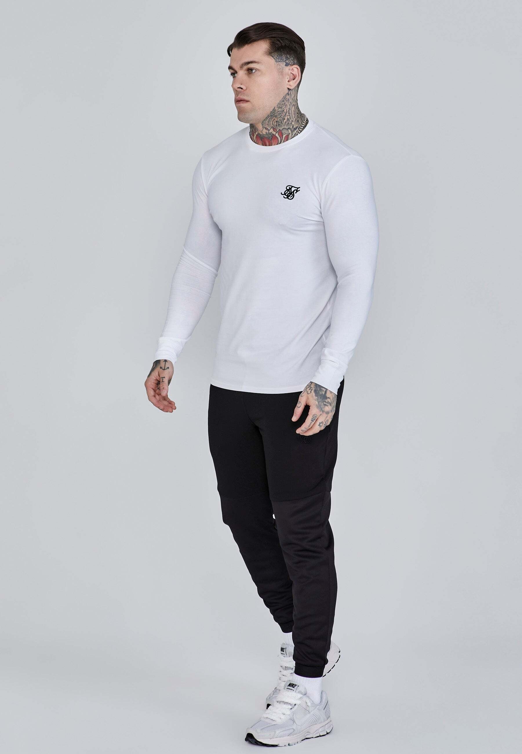 Siksilk Langarmshirt »Siksilk Langarmshirt Essentials«