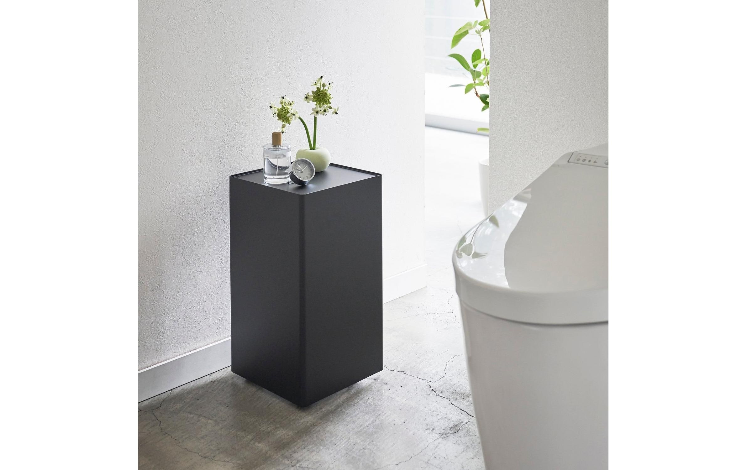 Yamazaki Support de papier toilette »Tower mit Rollen 23,5 x 43 cm«