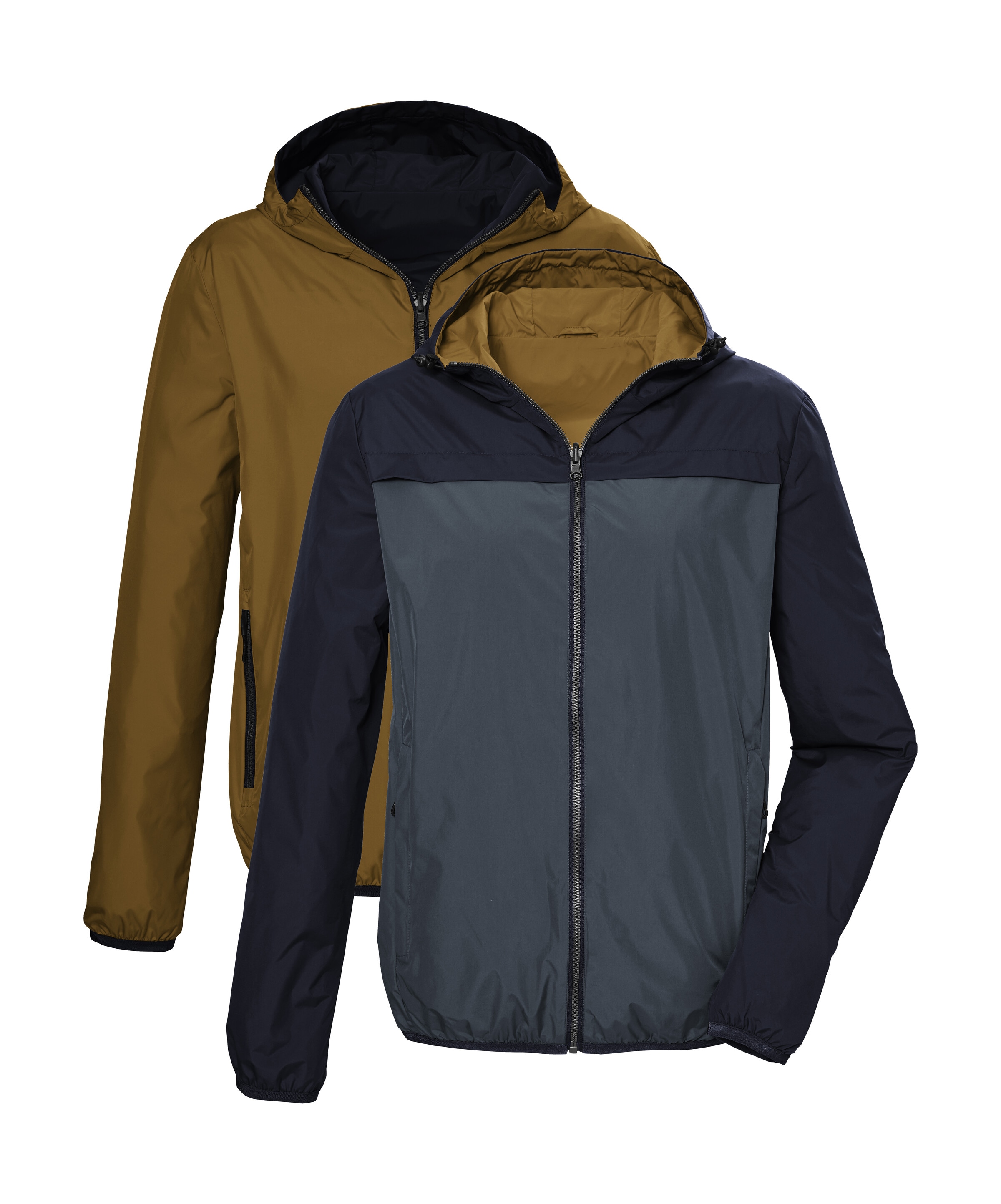 G.I.G.A. DX by killtec Veste réversible »GS 90 MN JCKT« Wendbare, winddichte, wasserabweisende Jacke, PFAS-frei imprägniert