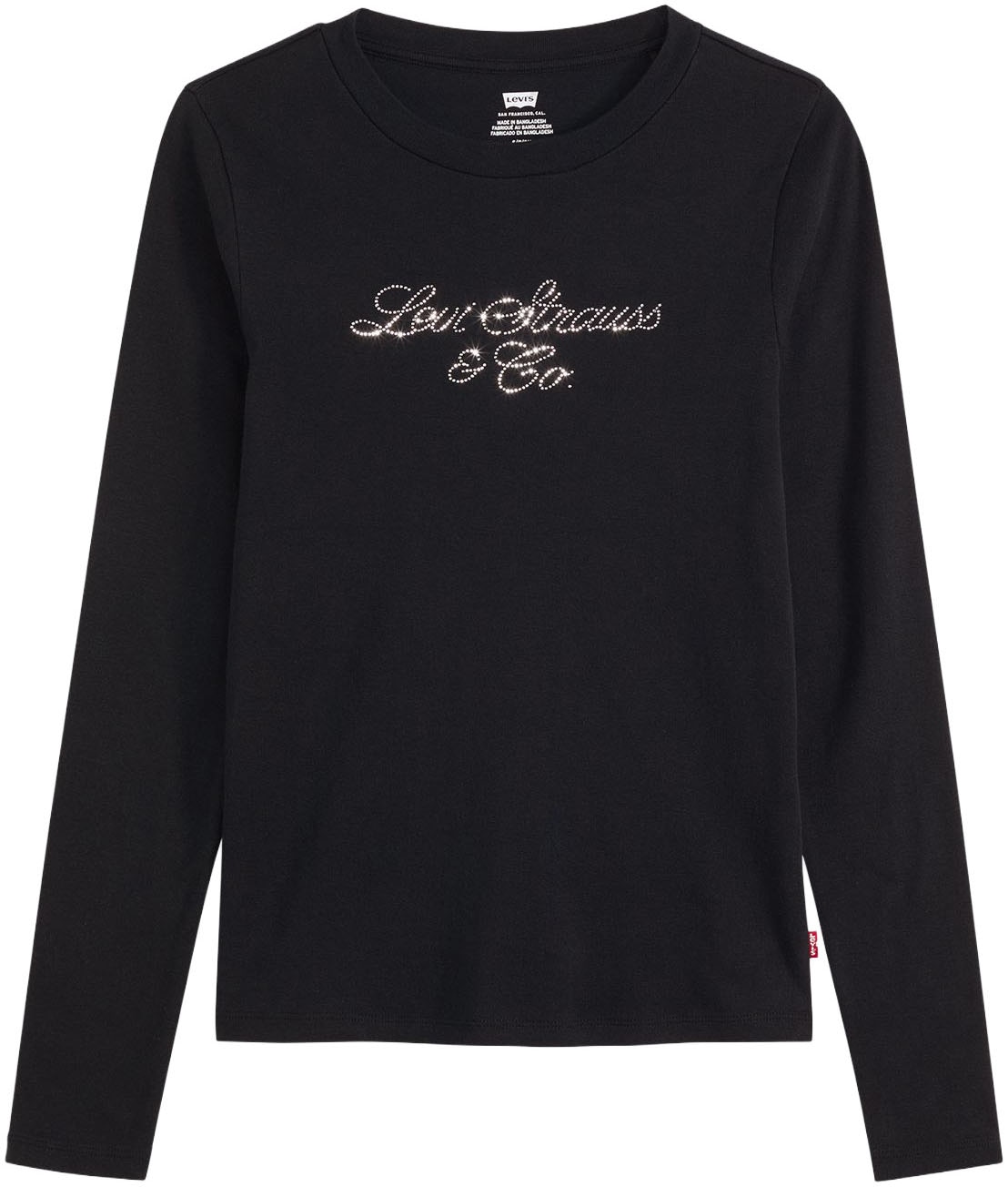 Levi's® T-shirt à manches longues »GR ESSENTIAL LS T« mit Glitzersteinen