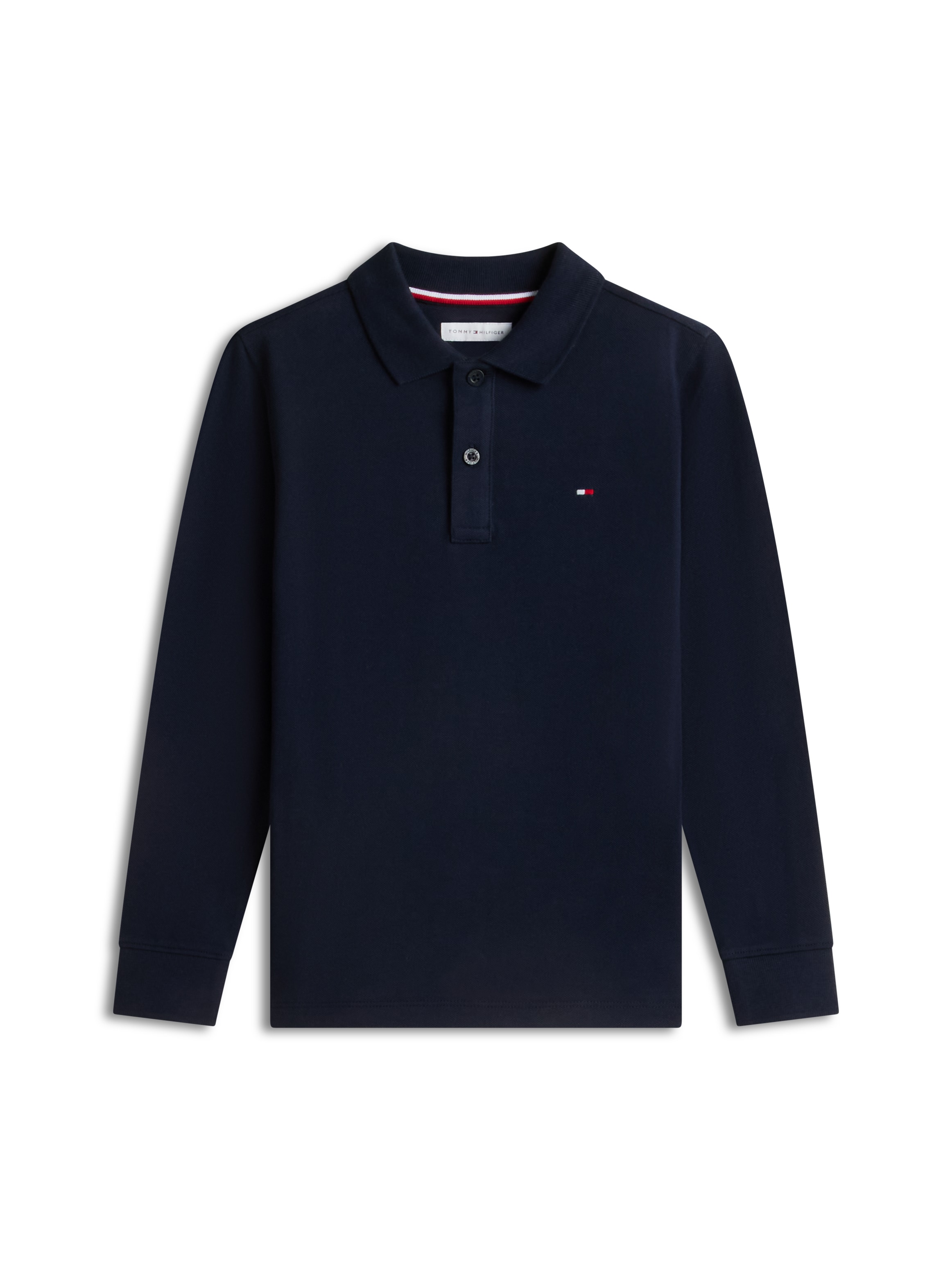 Tommy Hilfiger Poloshirt »REG POLO LS« mit Logostickerei