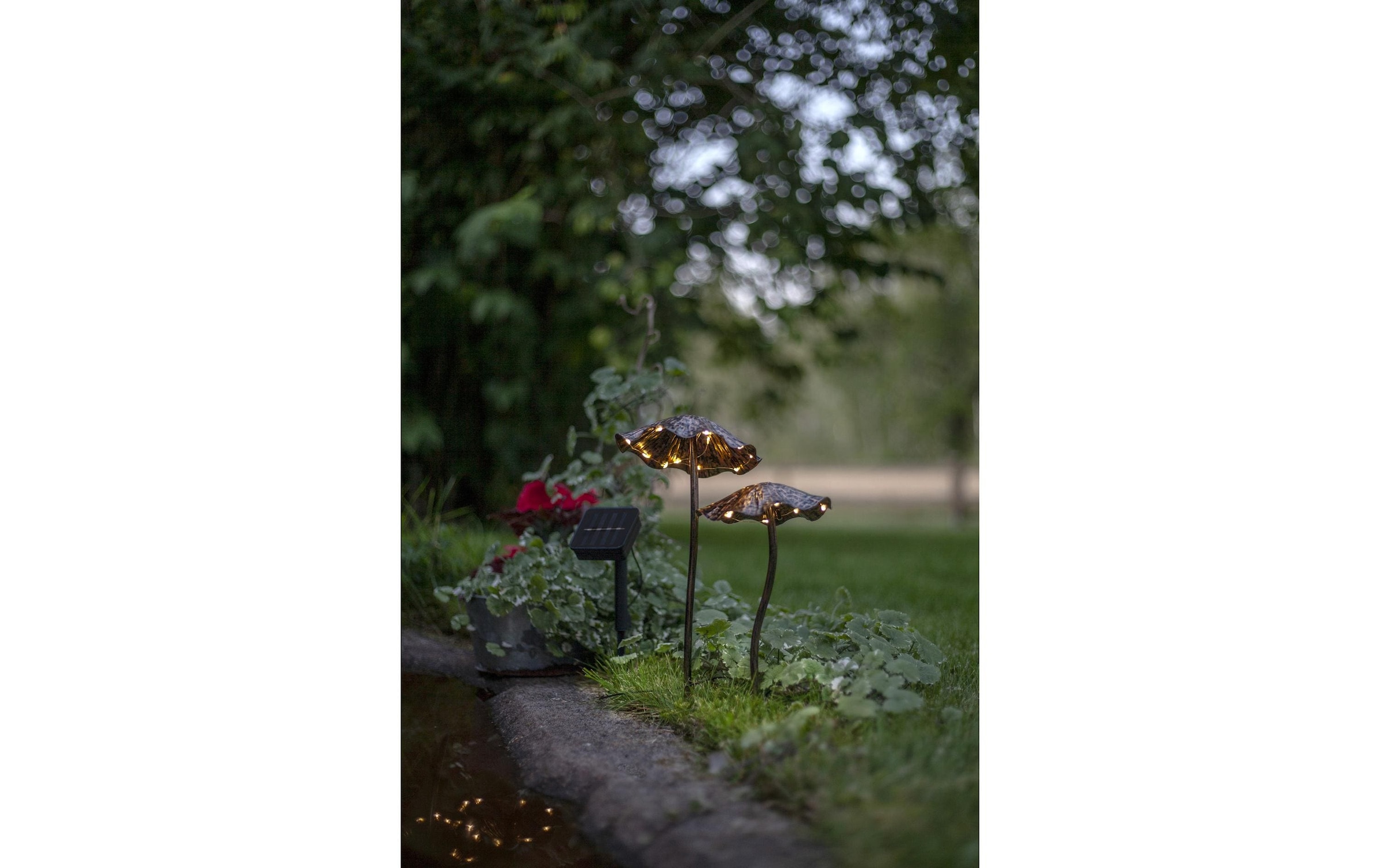   Gartenleuchte »Star Trading Solar Dekoration Lumini 50 cm« LED-Modul warmweiss