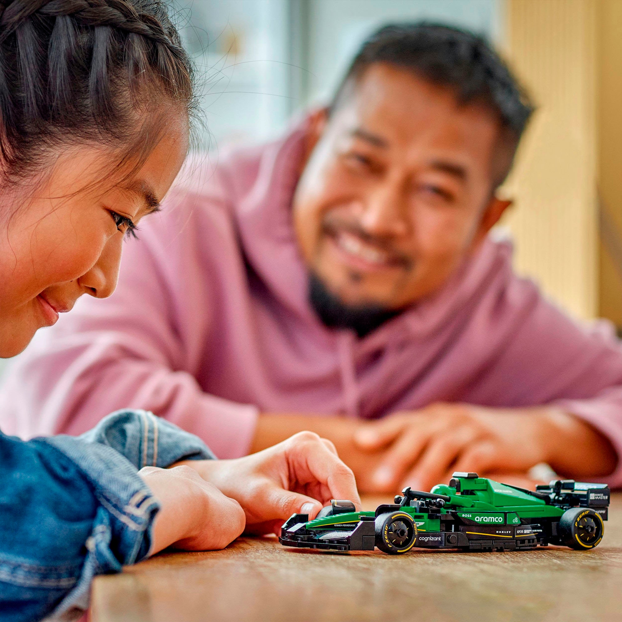 LEGO® Konstruktionsspielsteine »Aston Martin Aramco F1® AMR24 Rennauto (77245), LEGO® Speed Champions« Made in Europe