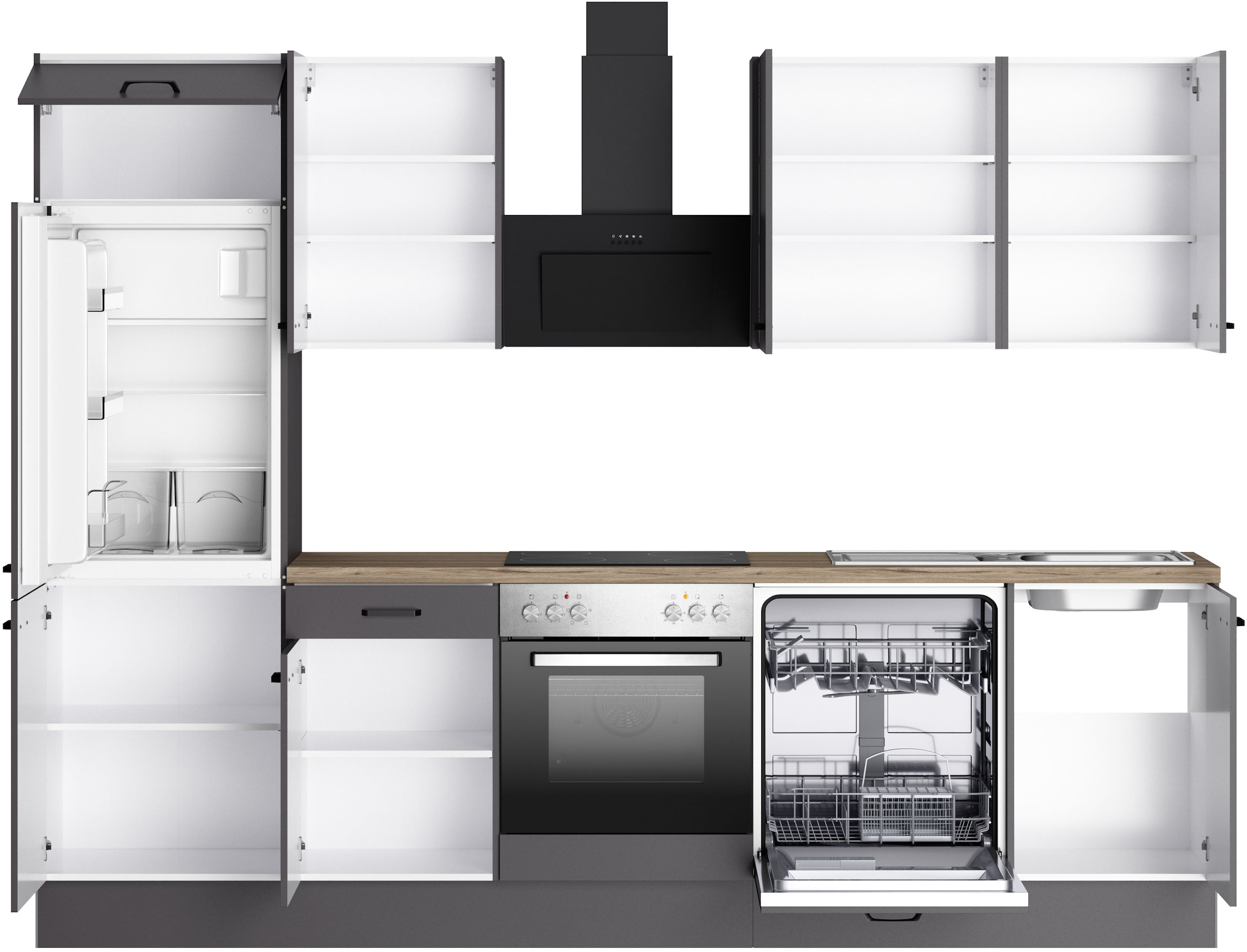 KOCHSTATION Kitchenette »KS-Paula«