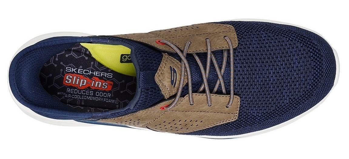 Skechers Slip-On Sneaker »SLADE-CASTER«  Slipper, Sneaker mit Gummizug und Slip-ins