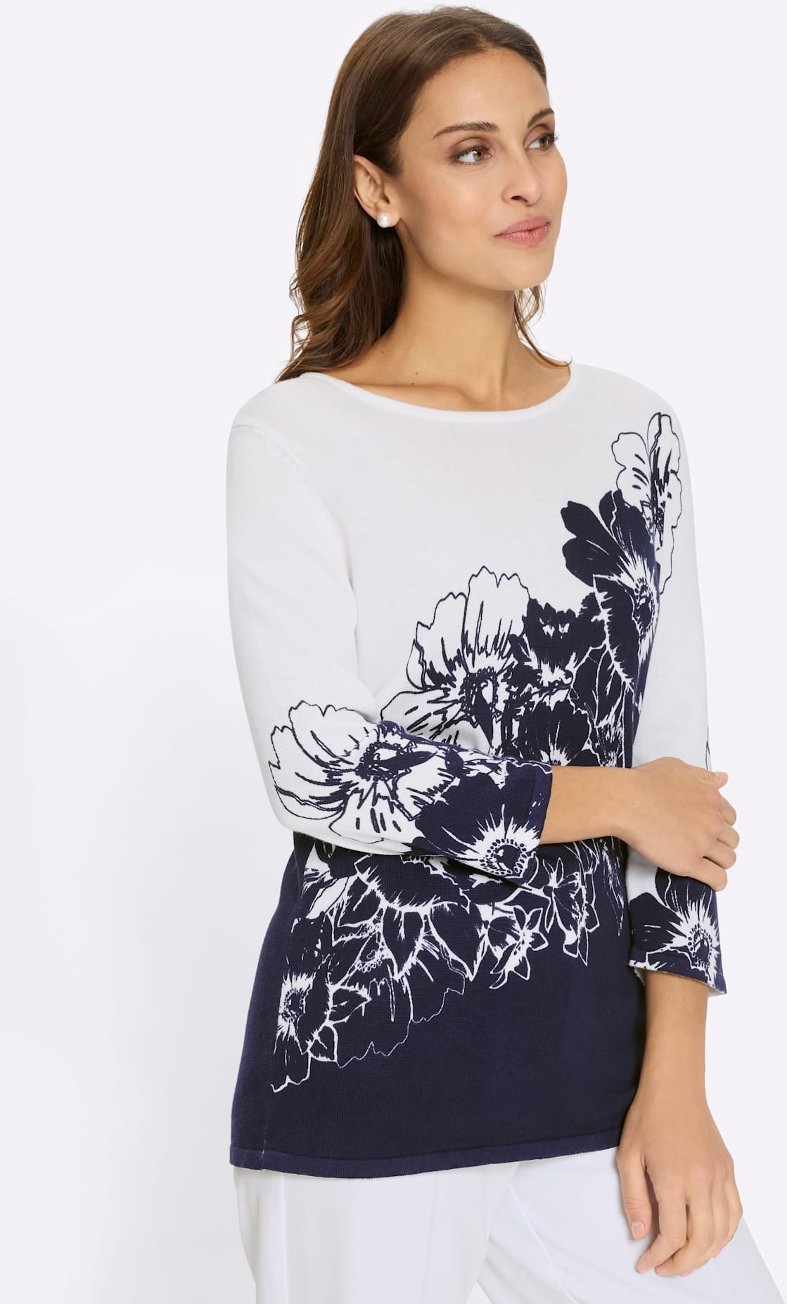 Lady Pull en tricot »3/4-Arm-Pullover«