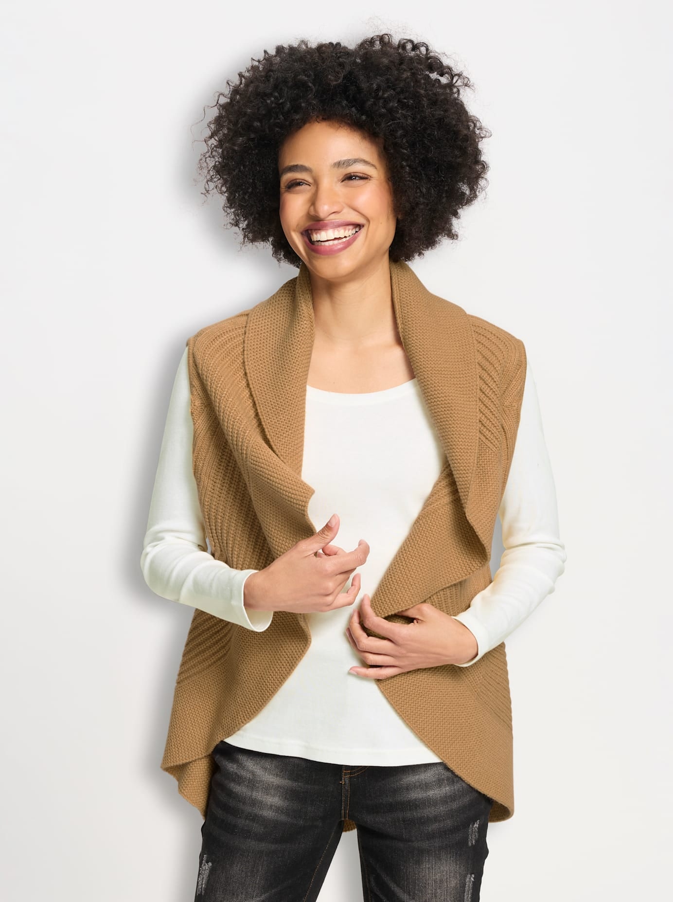 heine Gilet tricoté