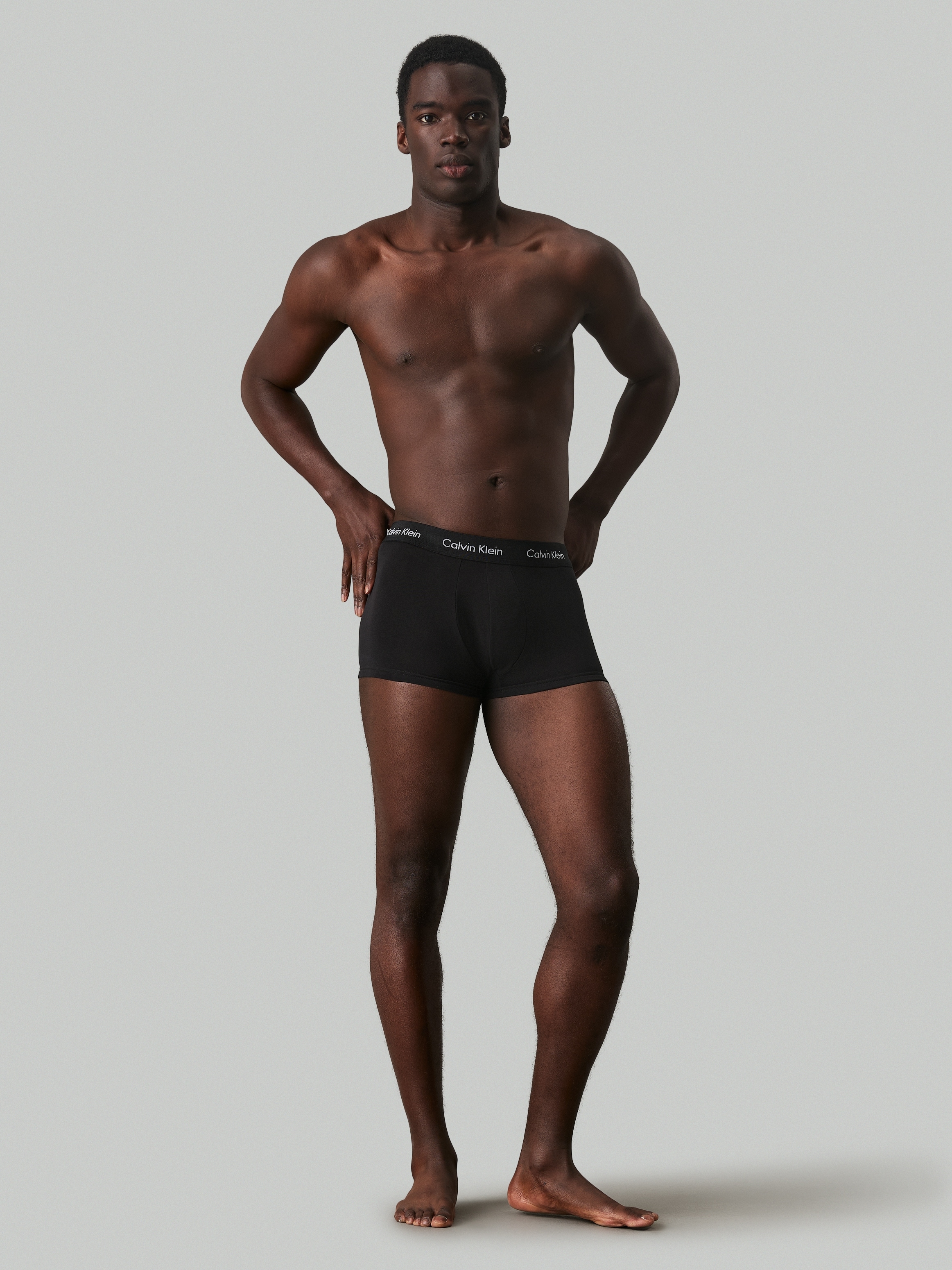 Calvin Klein Underwear Tronc »LOW RISE TRUNK 5PK« Packung, 5er-Pack,  mit Logo-Elastikbund (5 Stück)