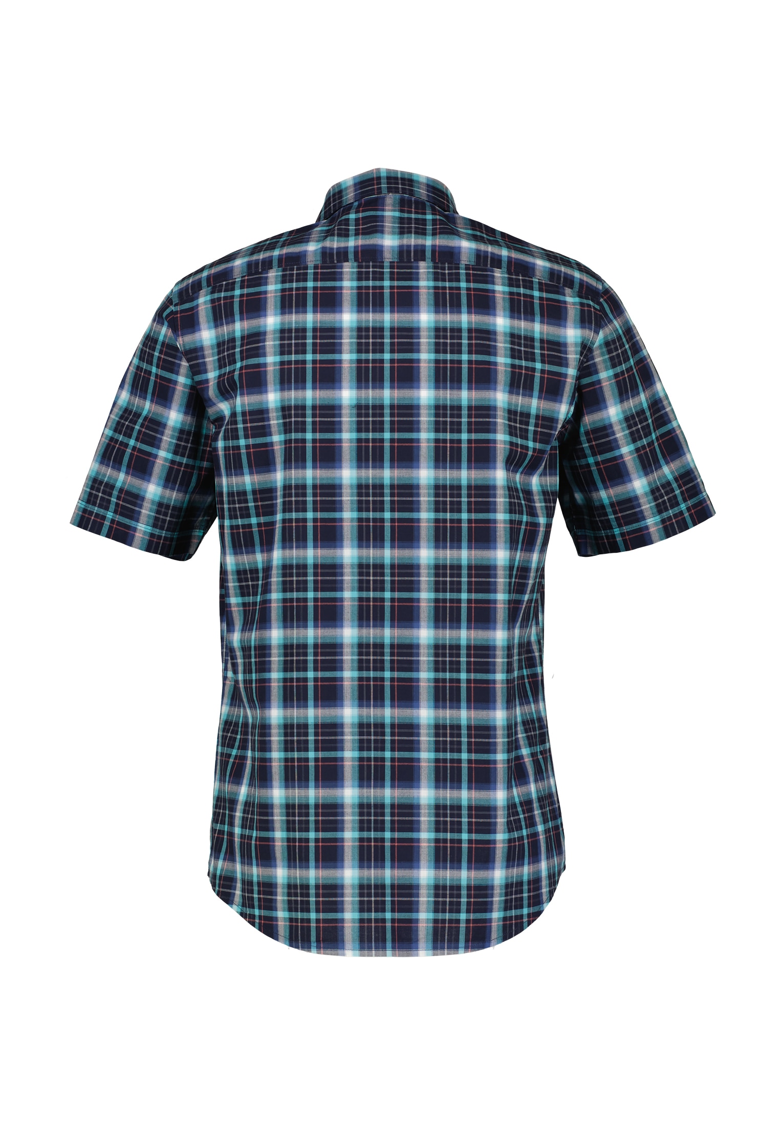 LERROS Chemise à manches courtes »Halbarmhemd *Poplin Check*«