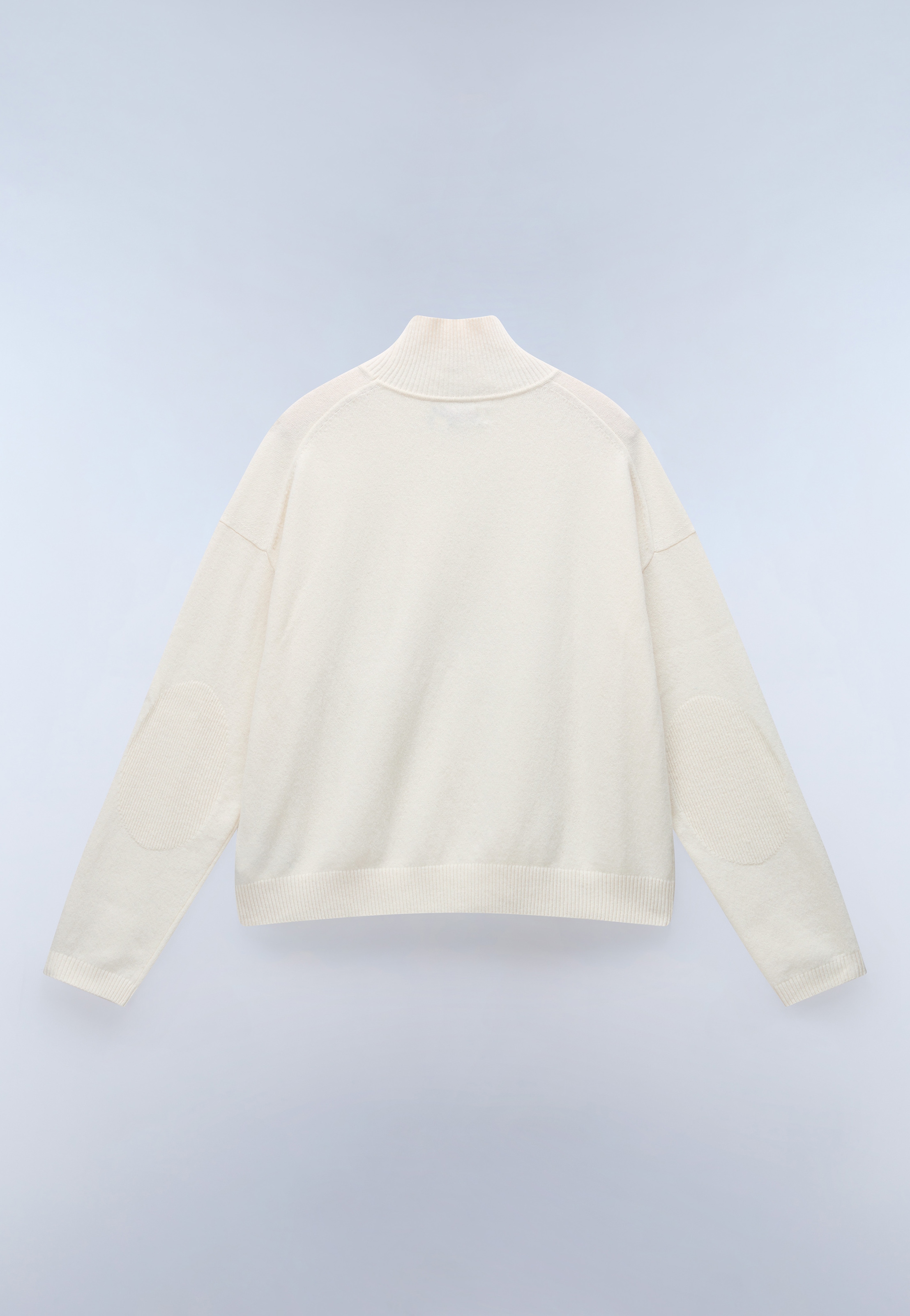 Napapijri Pull en tricot »D-MIS T W BEIGE DIMITY« style sportif, caractère tricot classique, en laine et polyamide